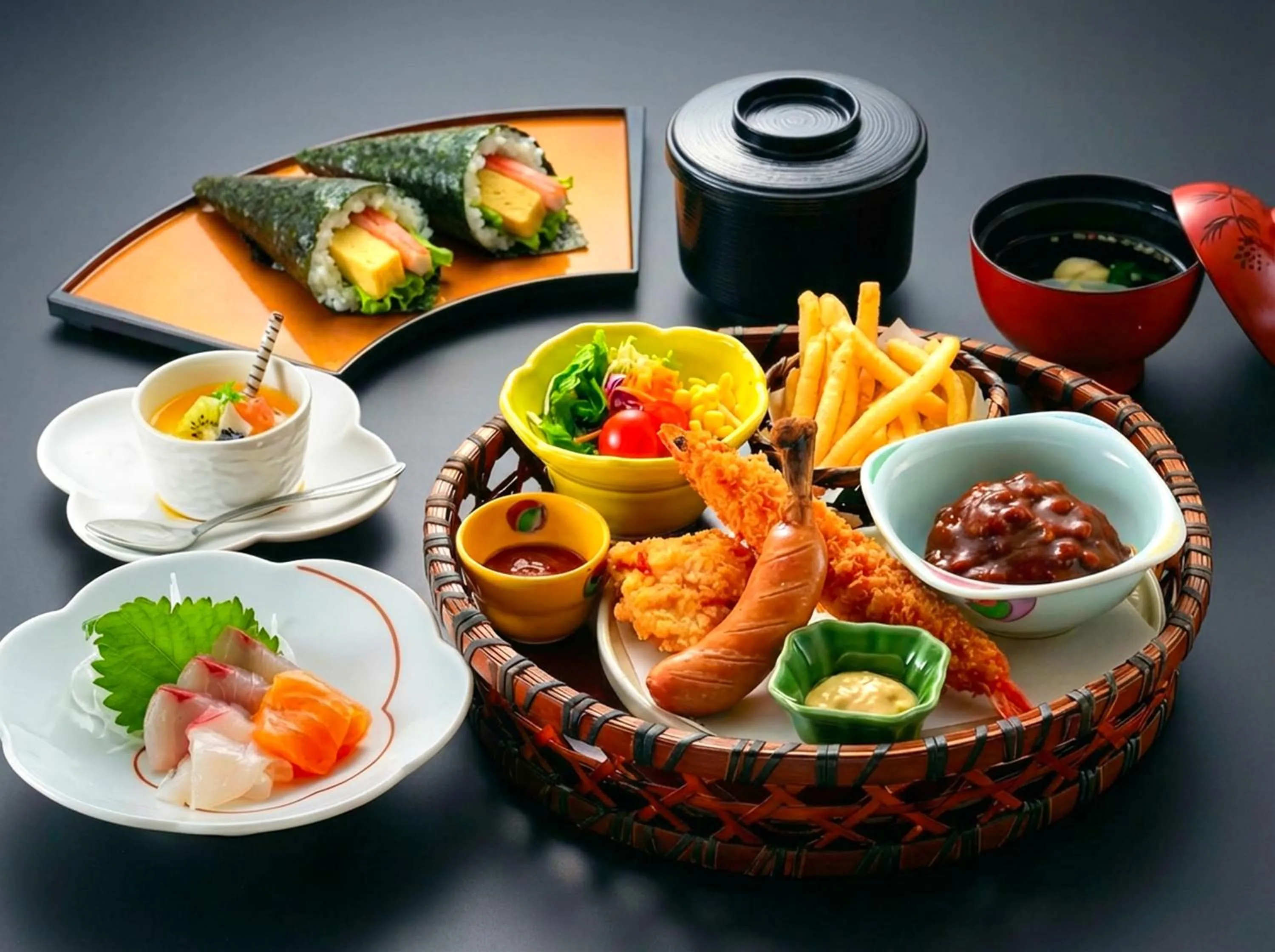 Food in Seaside Hotel Mimatsu Ooetei