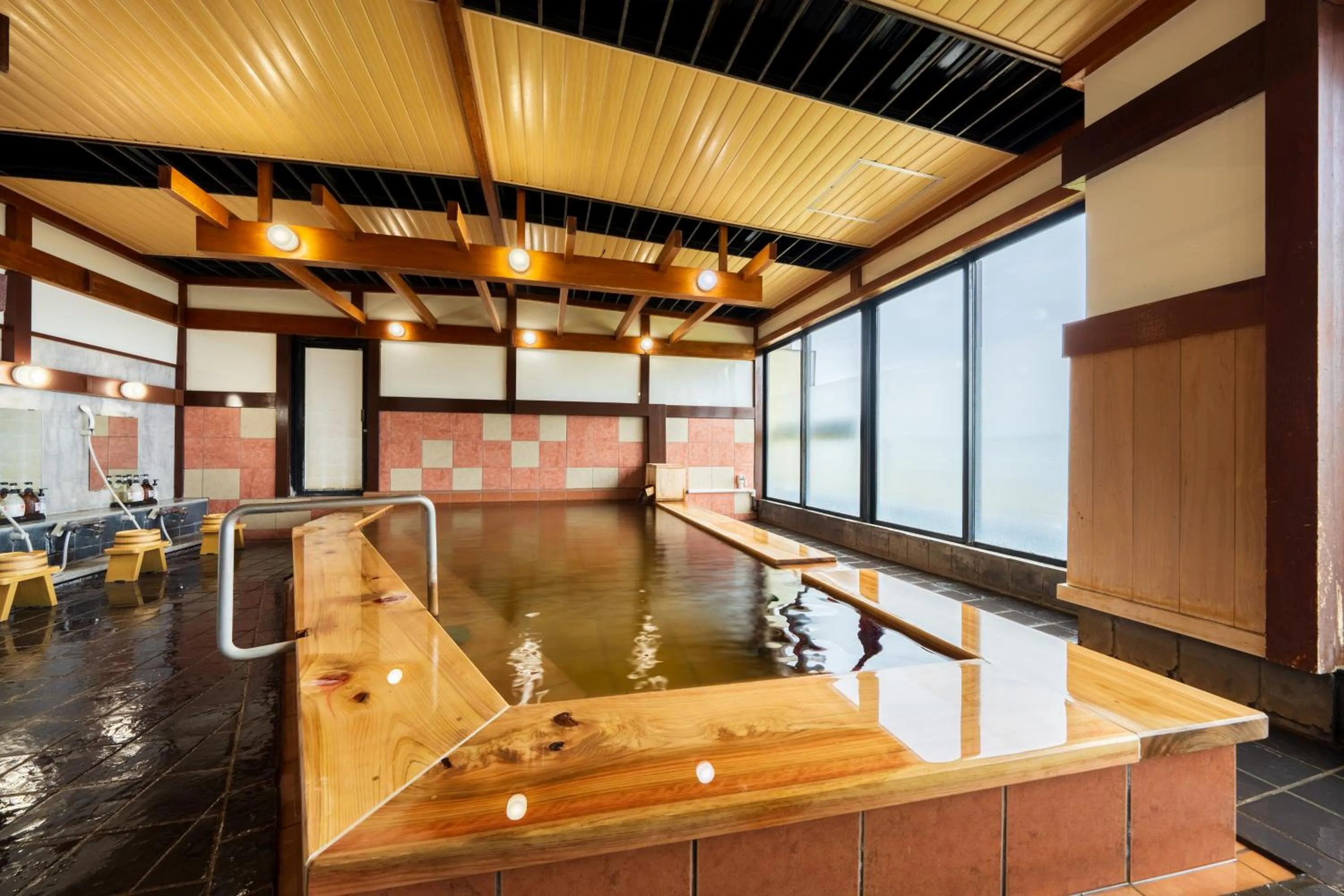 Public Bath in Seaside Hotel Mimatsu Ooetei