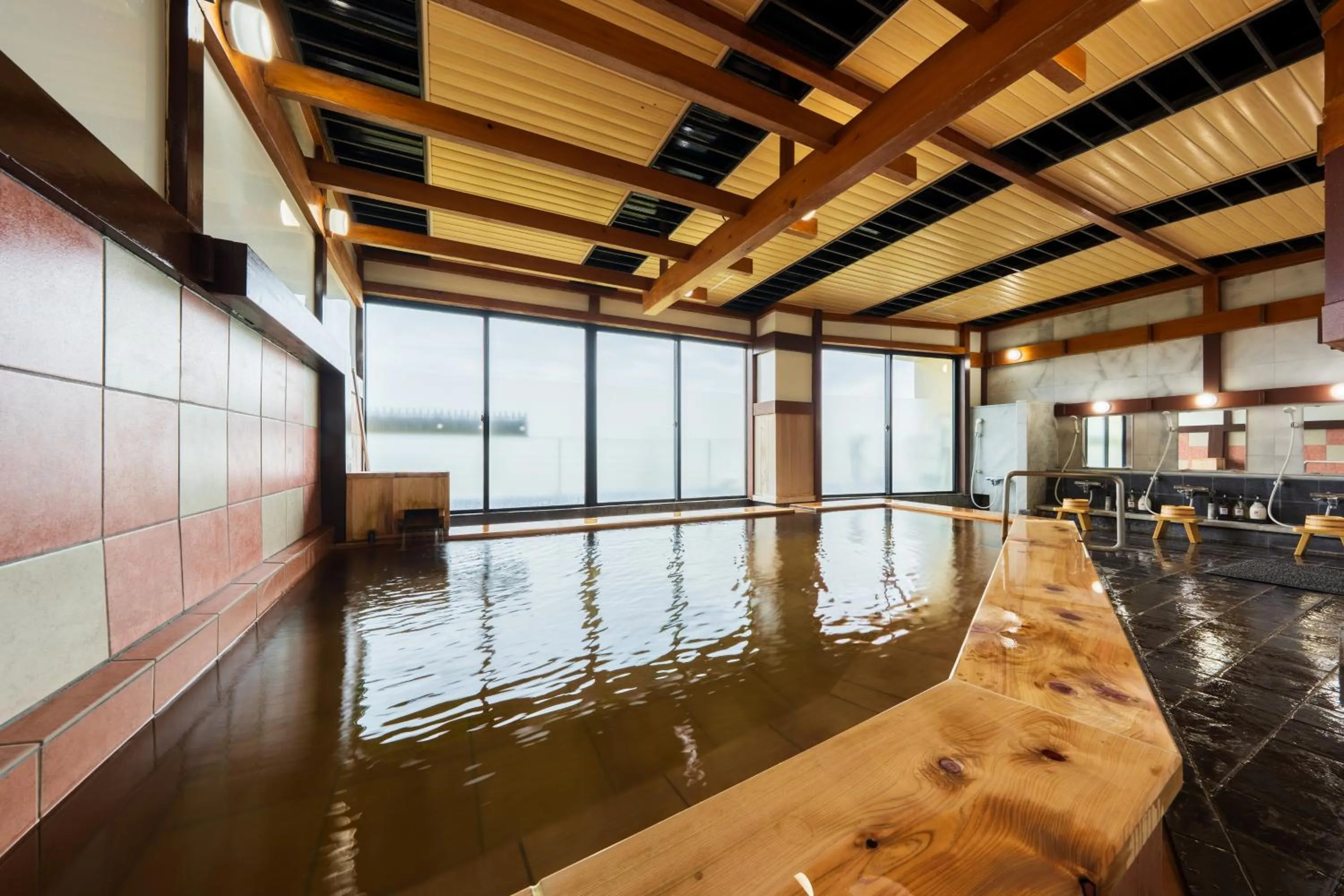Public Bath in Seaside Hotel Mimatsu Ooetei