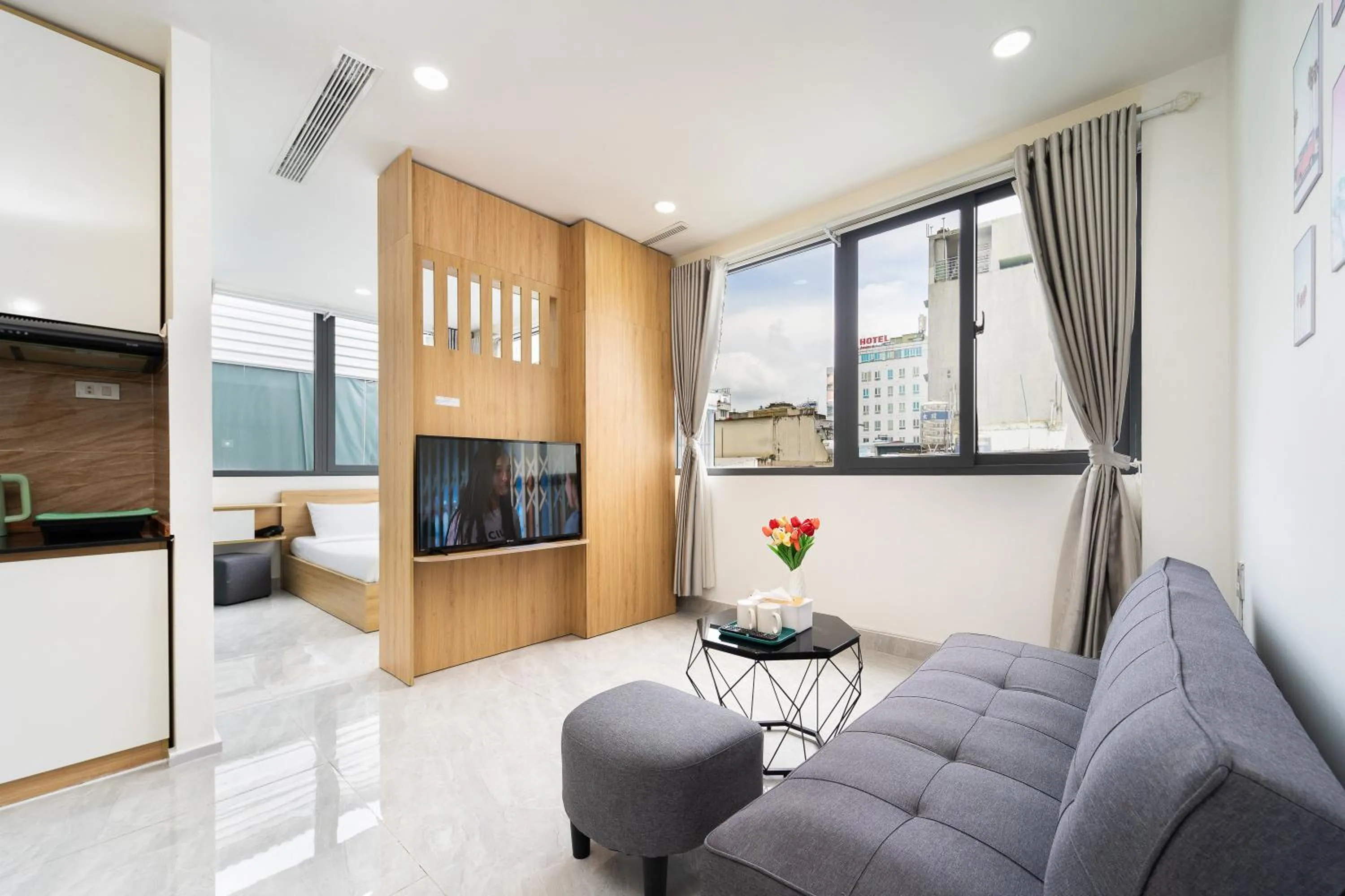 Deluxe Studio - single occupancy in Hana Home Service Apartment