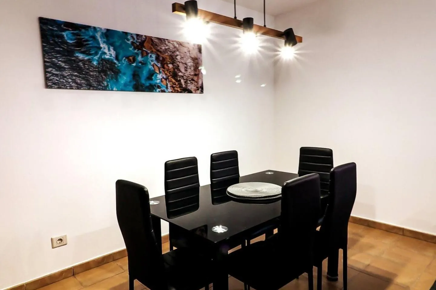 Dining area in Aregoma Apartamento