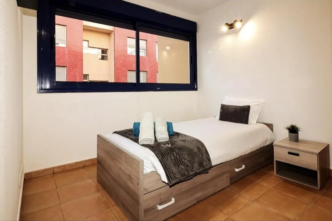 Bed in Aregoma Apartamento