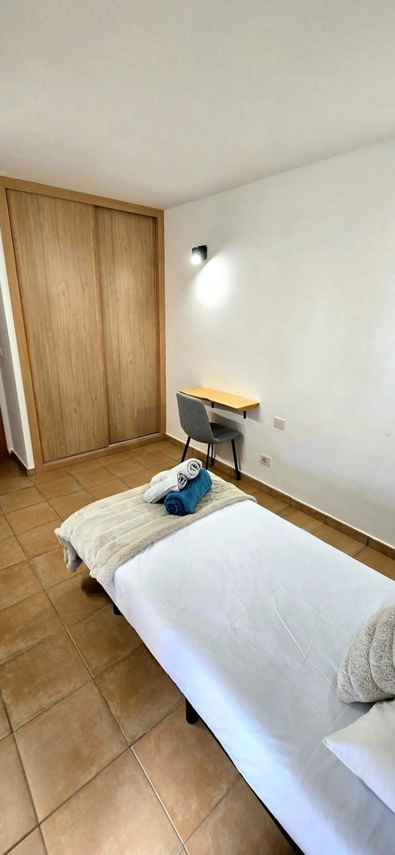 Bed in Aregoma Apartamento