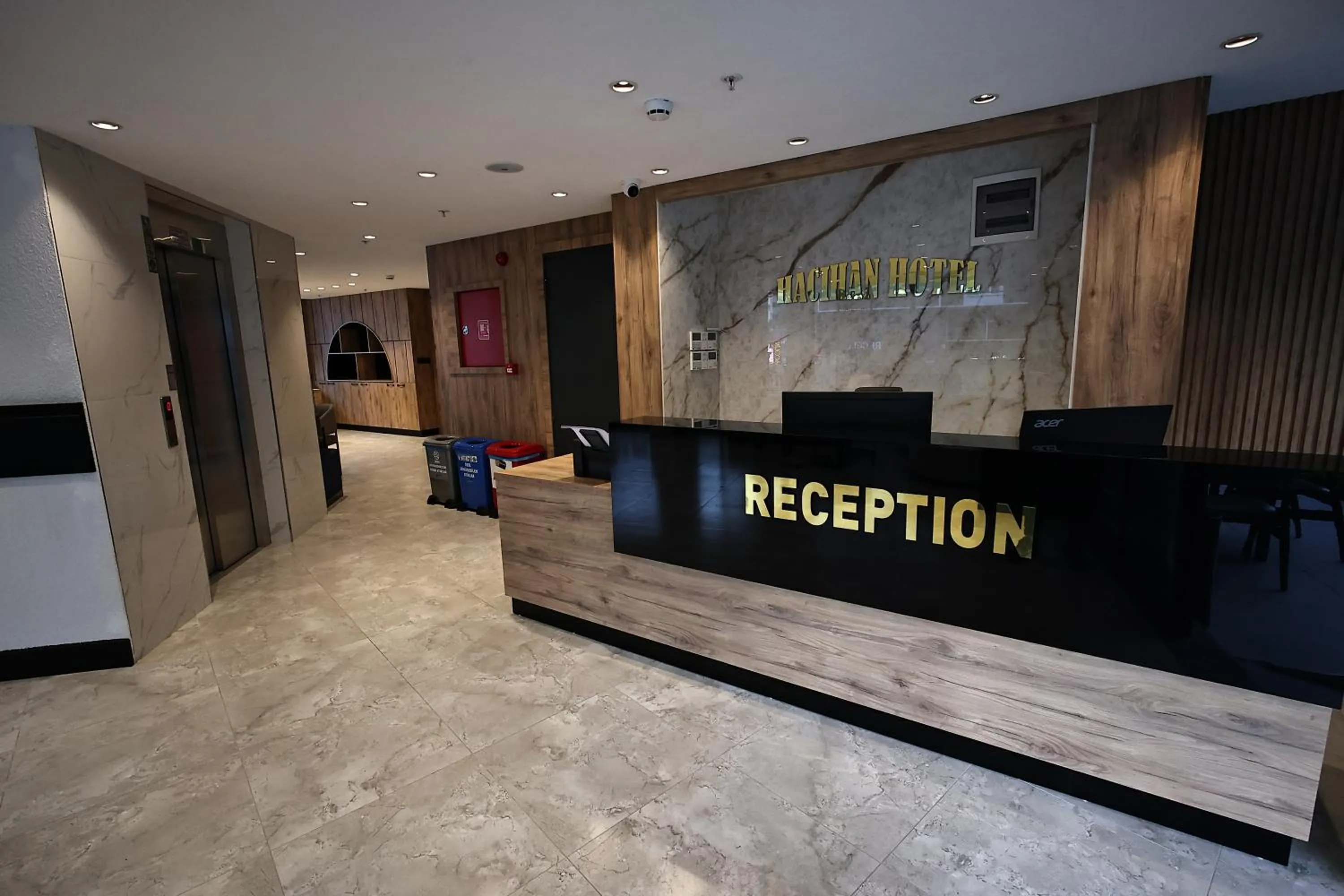 Lobby or reception in Hacıhan Hotel