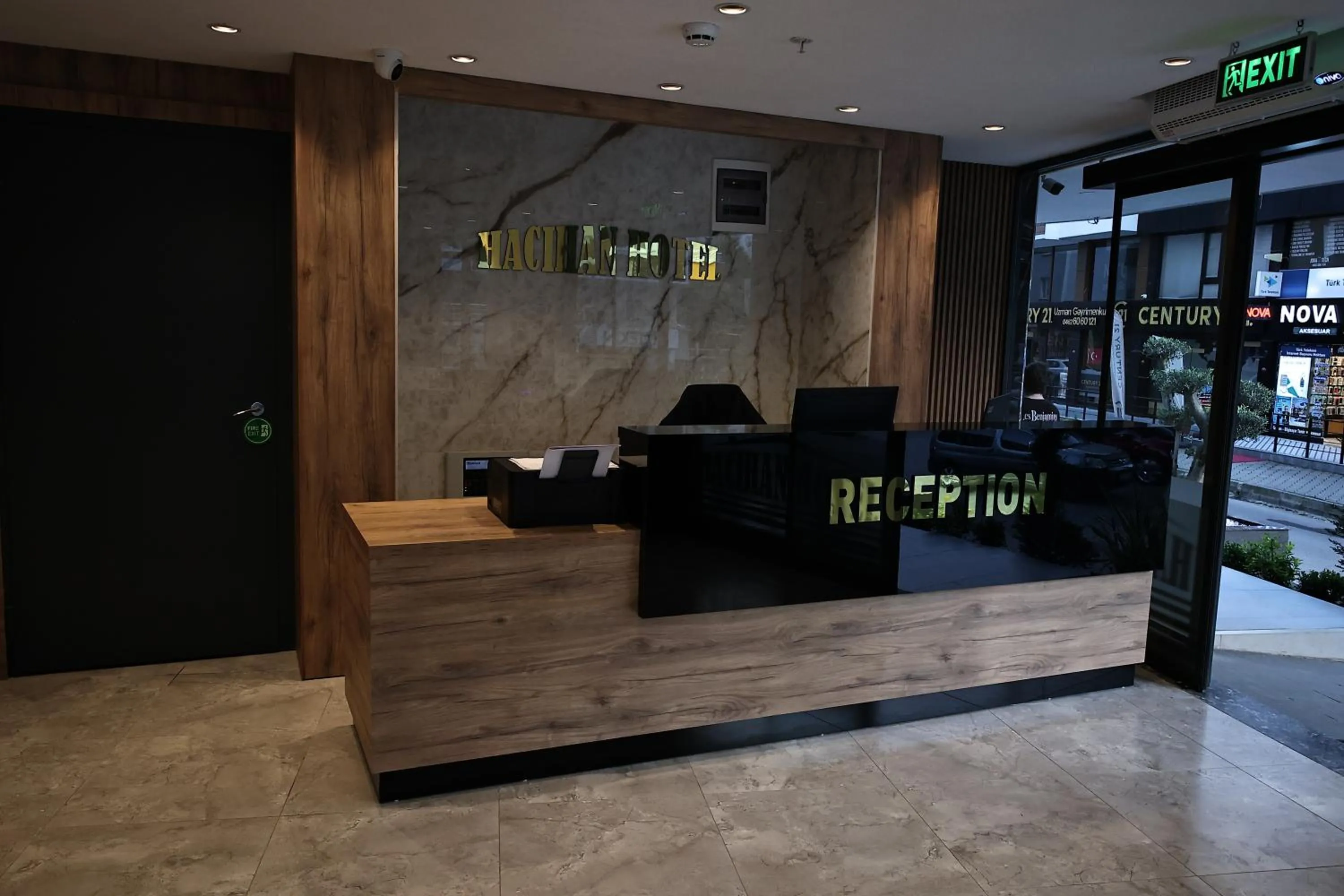 Lobby or reception in Hacıhan Hotel