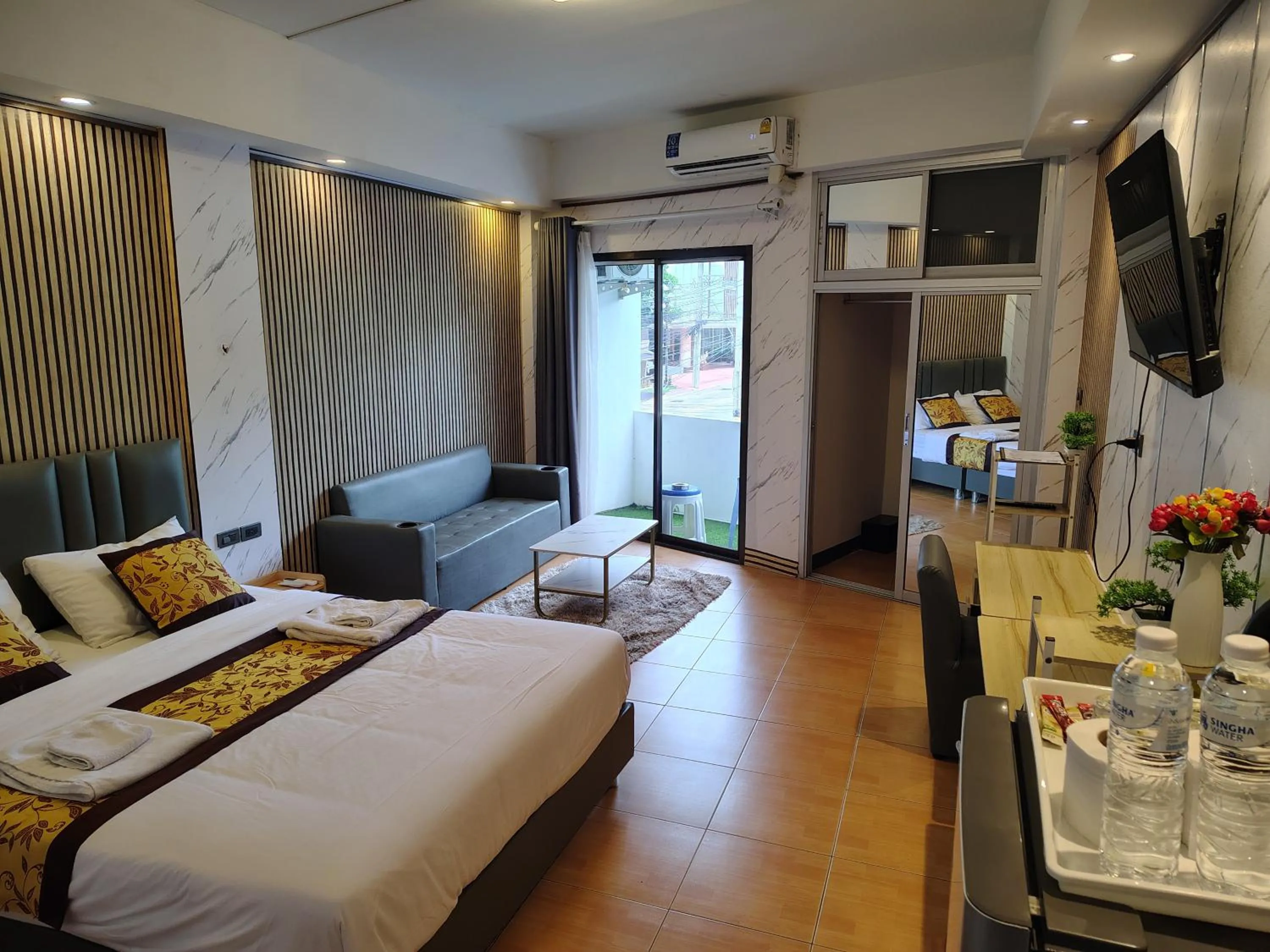 Bed in Priory Hillside Residence