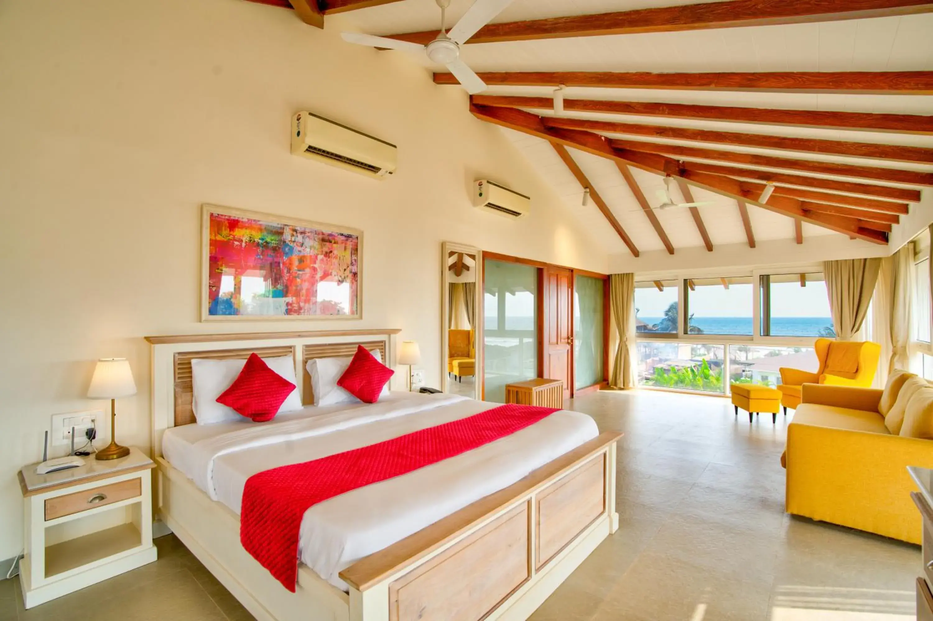 Premium Suite Room in The Goa Beach Resort, Morjim Premium Suite Room in The Goa Beach Resort, Morjim