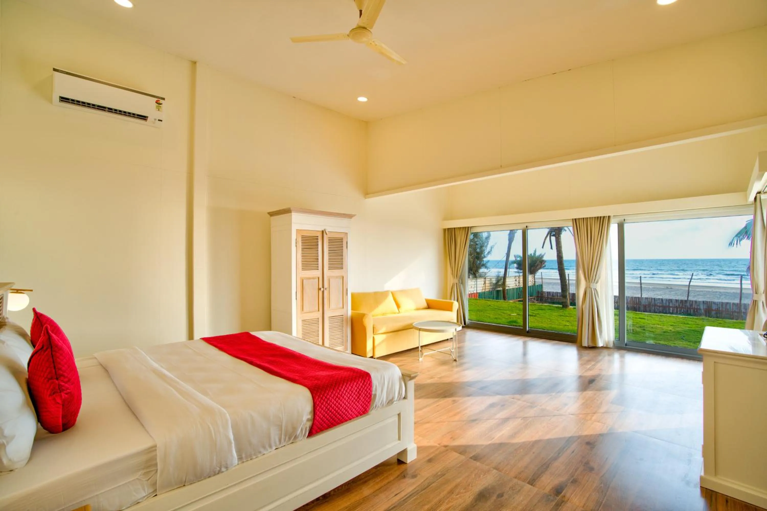 Beach Front King Suite in The Goa Beach Resort, Morjim
