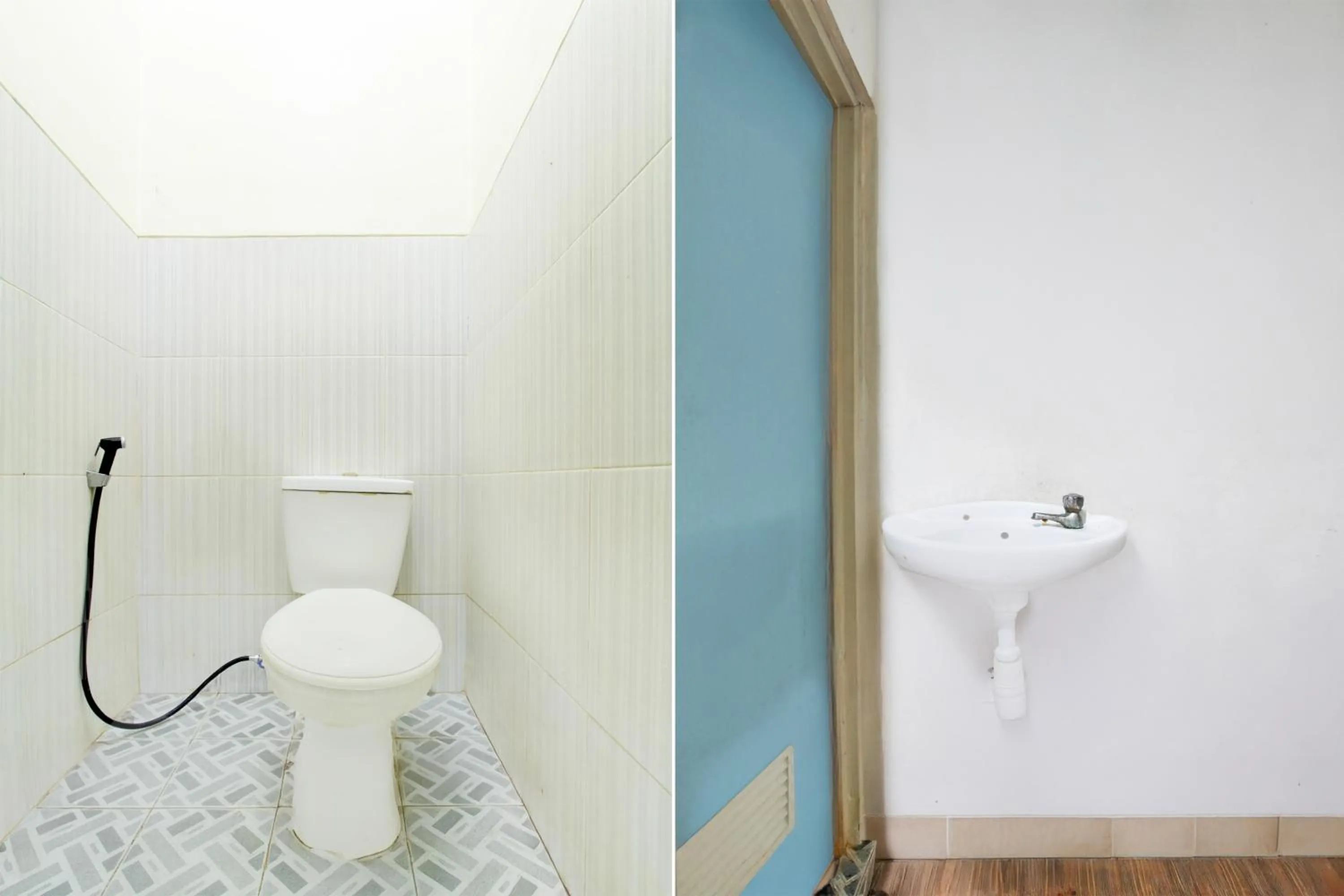 Bathroom in Hotel O Mega Inn Guest House