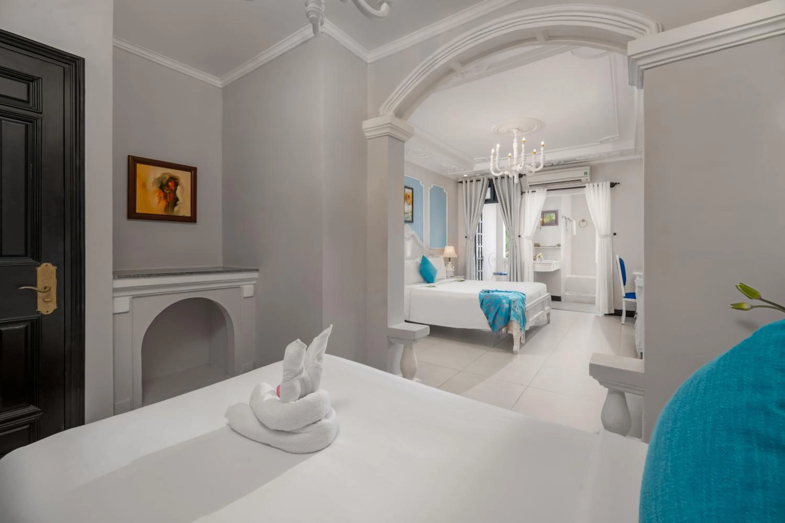 Bed in Hoi An Garden Palace and Spa - A Boutique Inspired by Nature