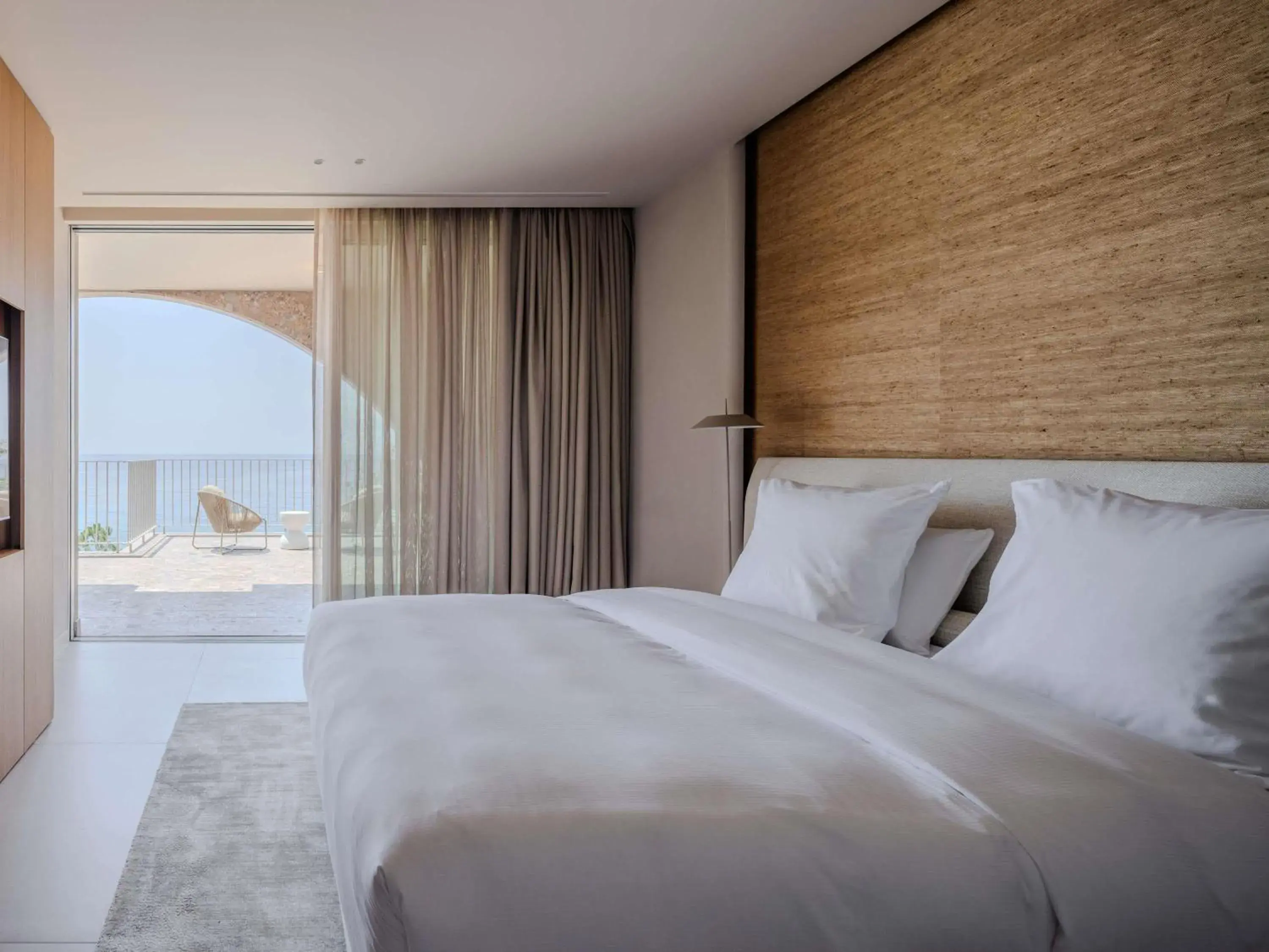 Bedroom, Bed in Green Coast Hotel MGallery Collection Bedroom, Bed in Green Coast Hotel MGallery Collection