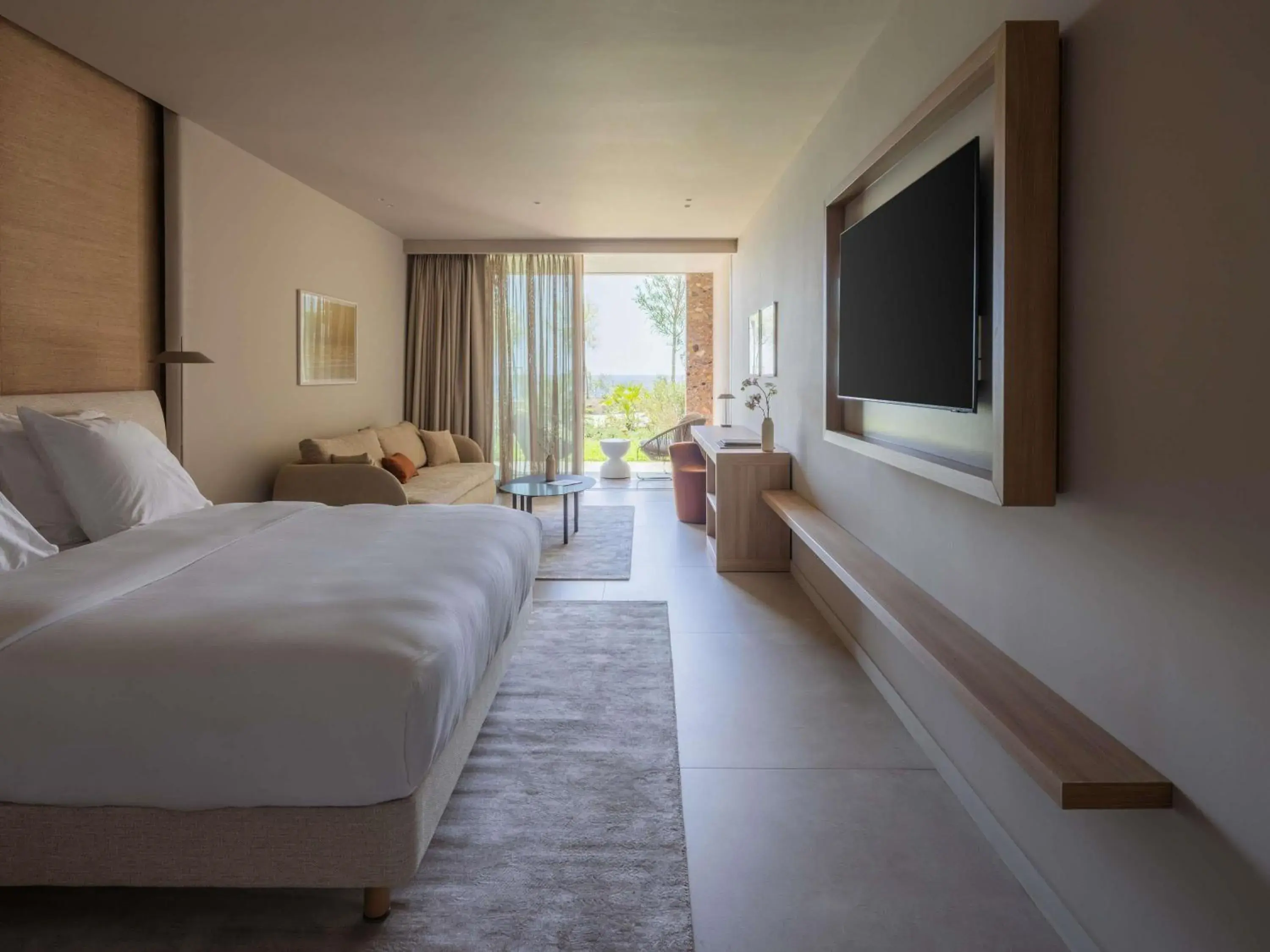 Bedroom, Bed in Green Coast Hotel MGallery Collection Bedroom, Bed in Green Coast Hotel MGallery Collection