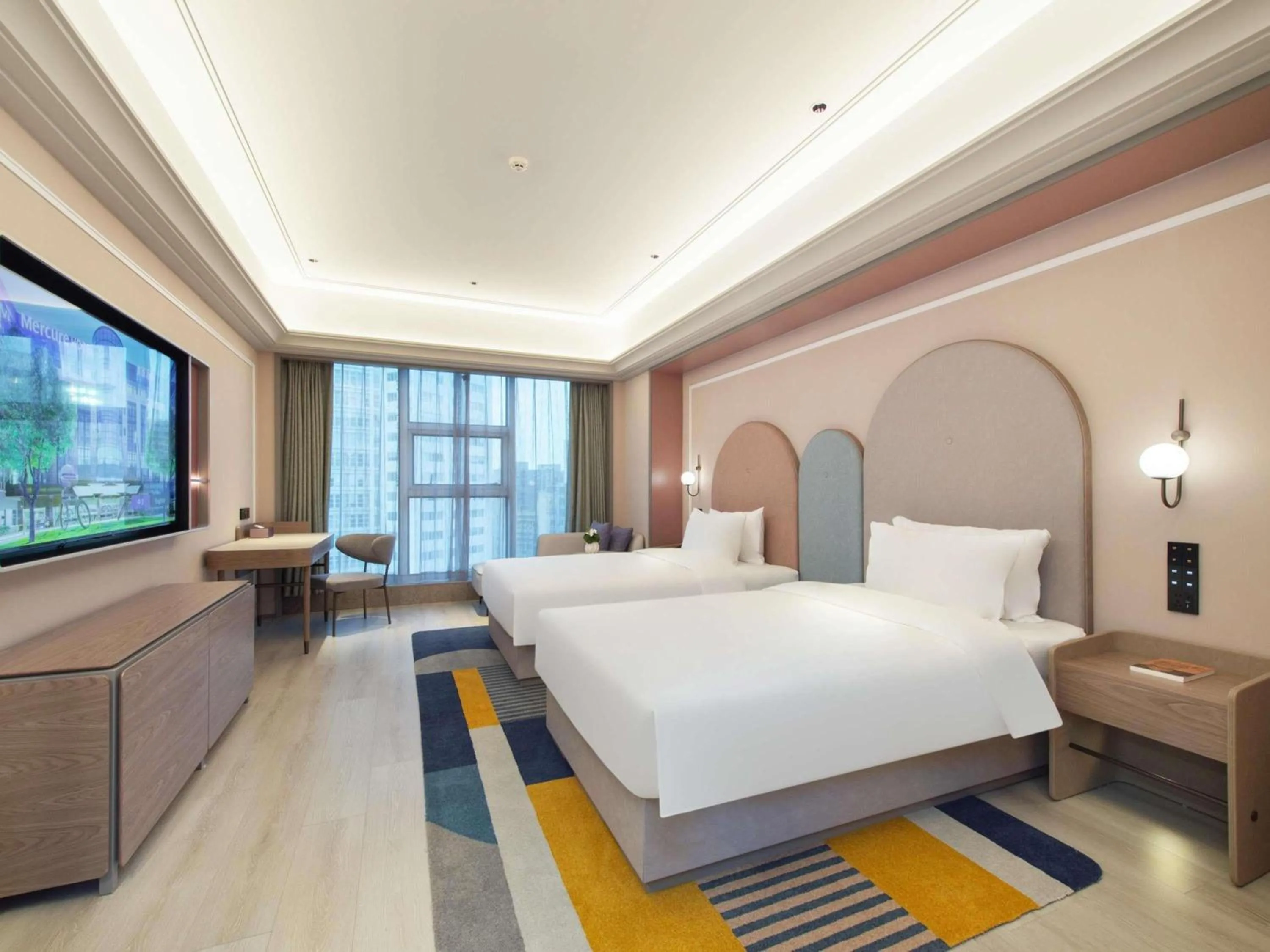 Bedroom, Bed in Mercure Haikou City Center