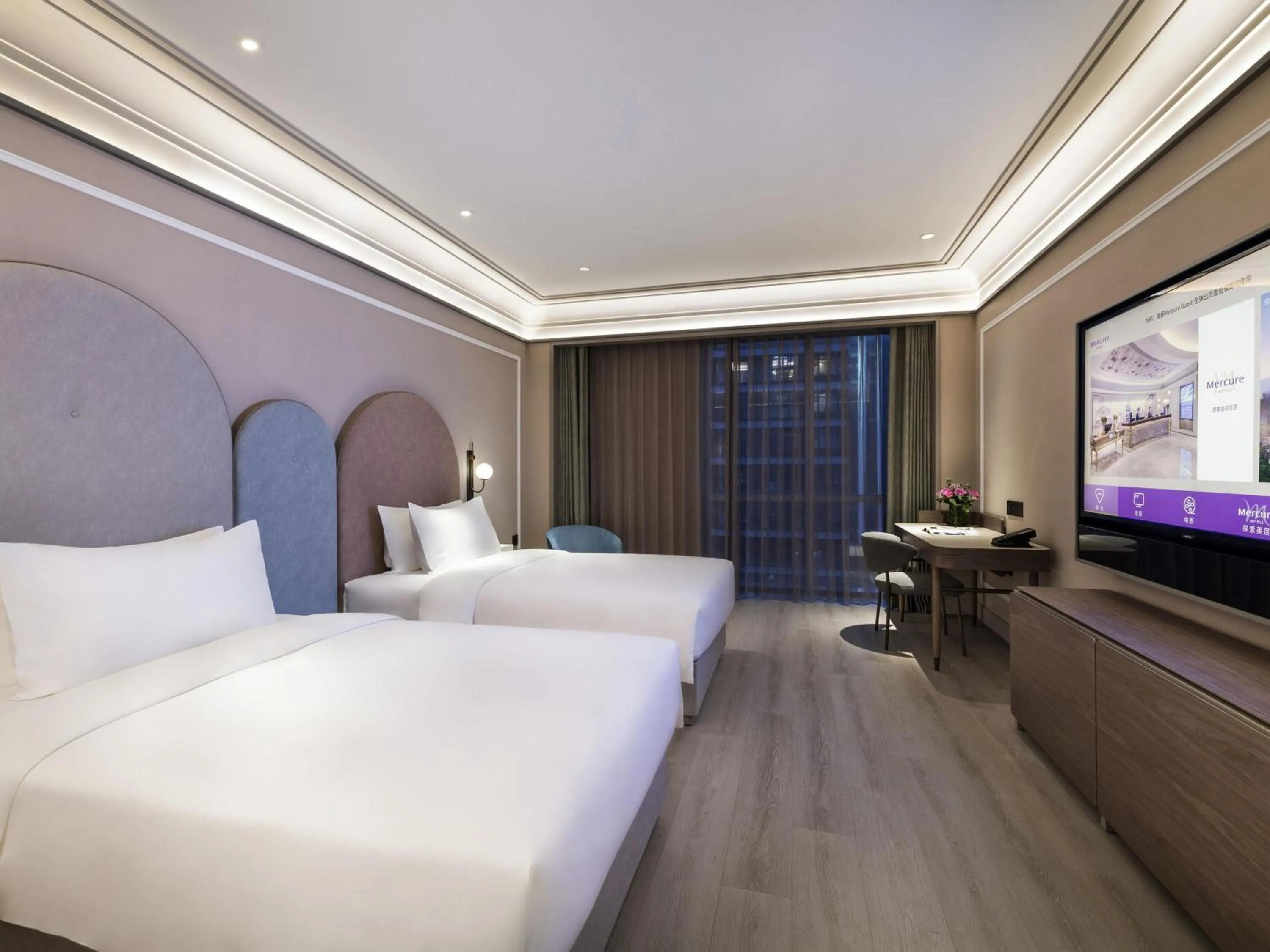 Privilege Twin Room in Mercure Shanghai Qiantan