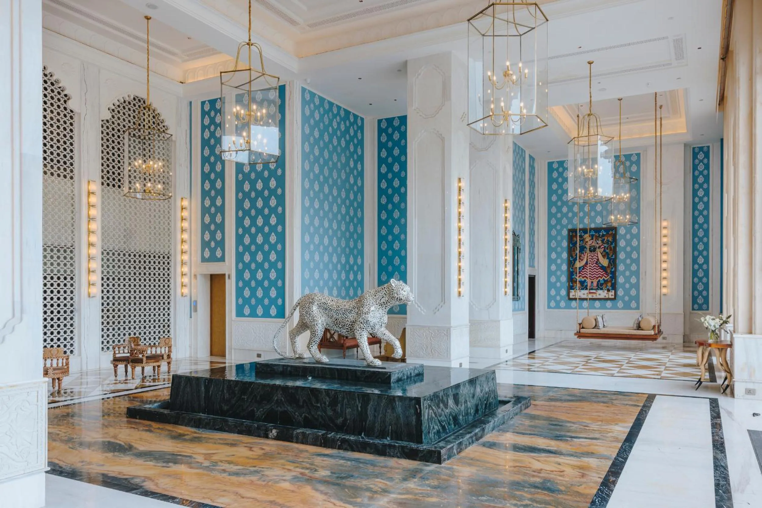 Facade/entrance in Fairmont Udaipur Palace