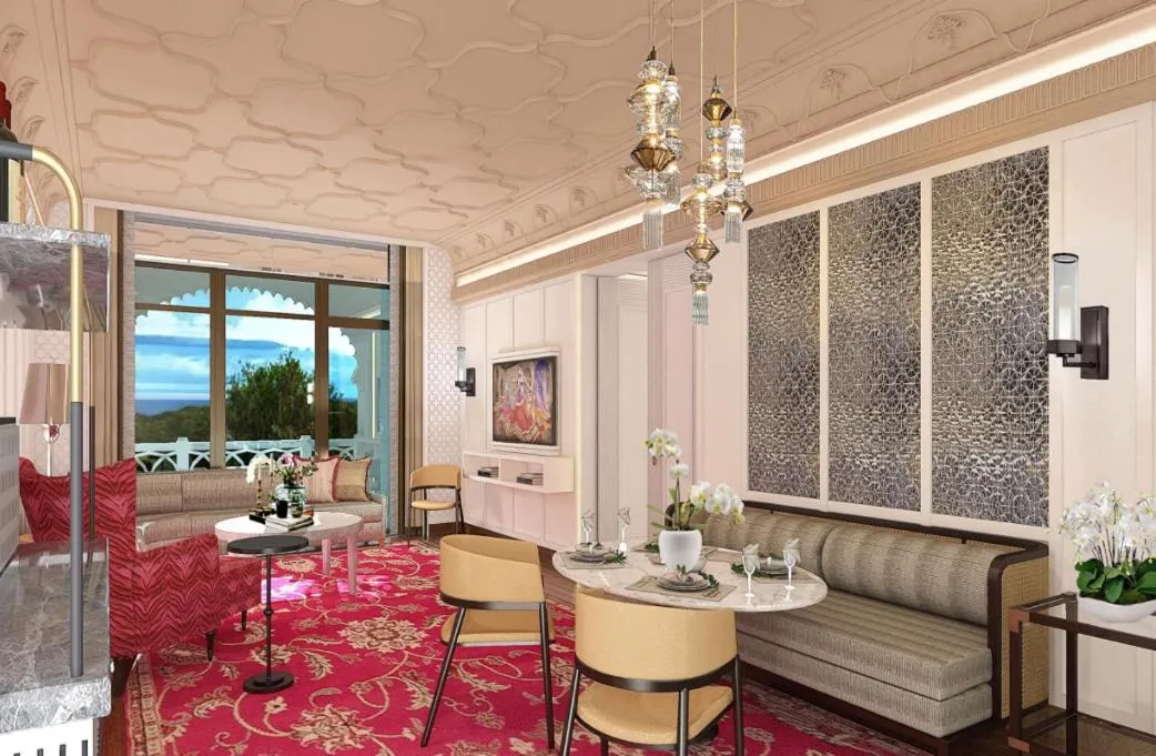 Living room in Fairmont Udaipur Palace