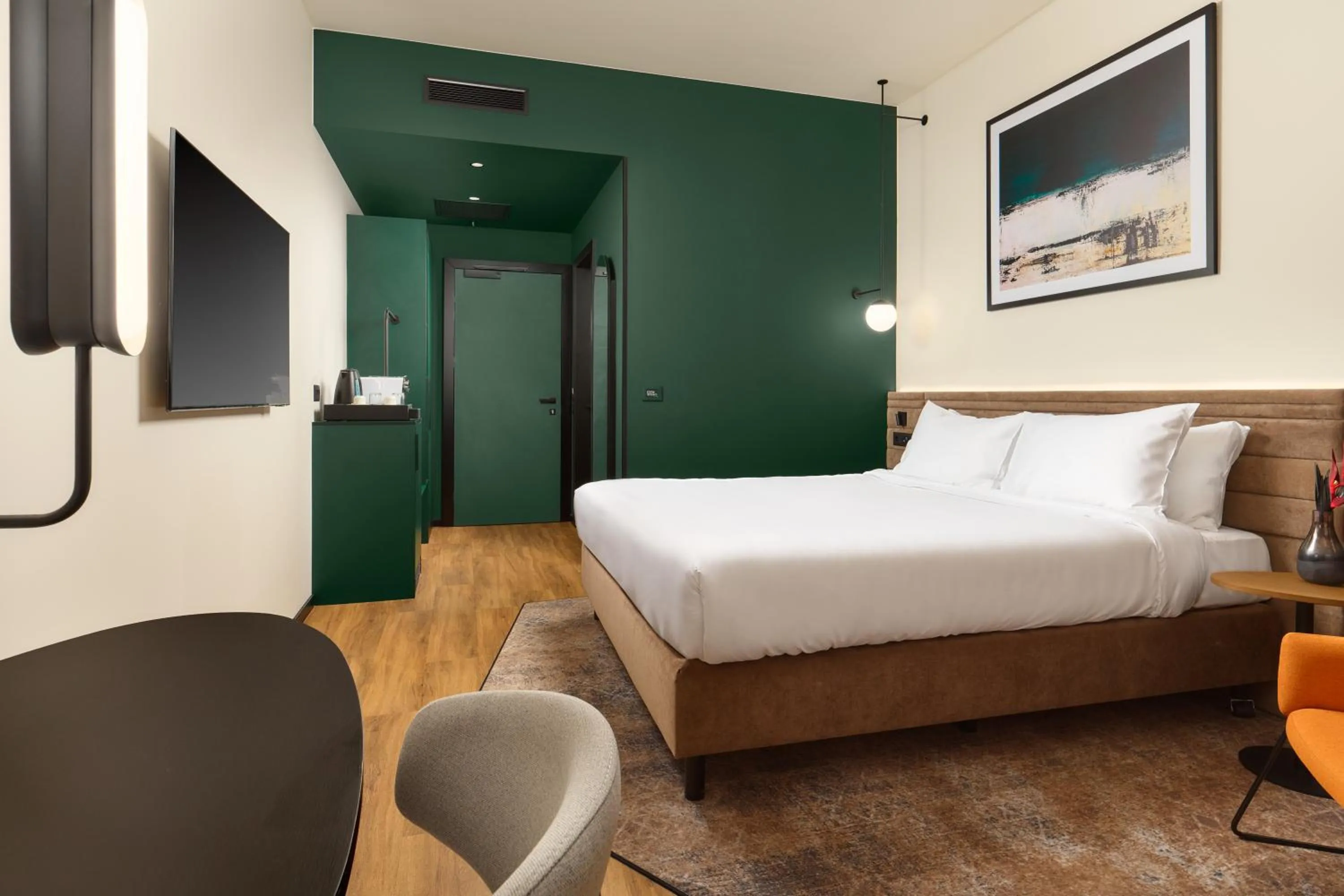 Bedroom, Bed in Novotel Zagreb