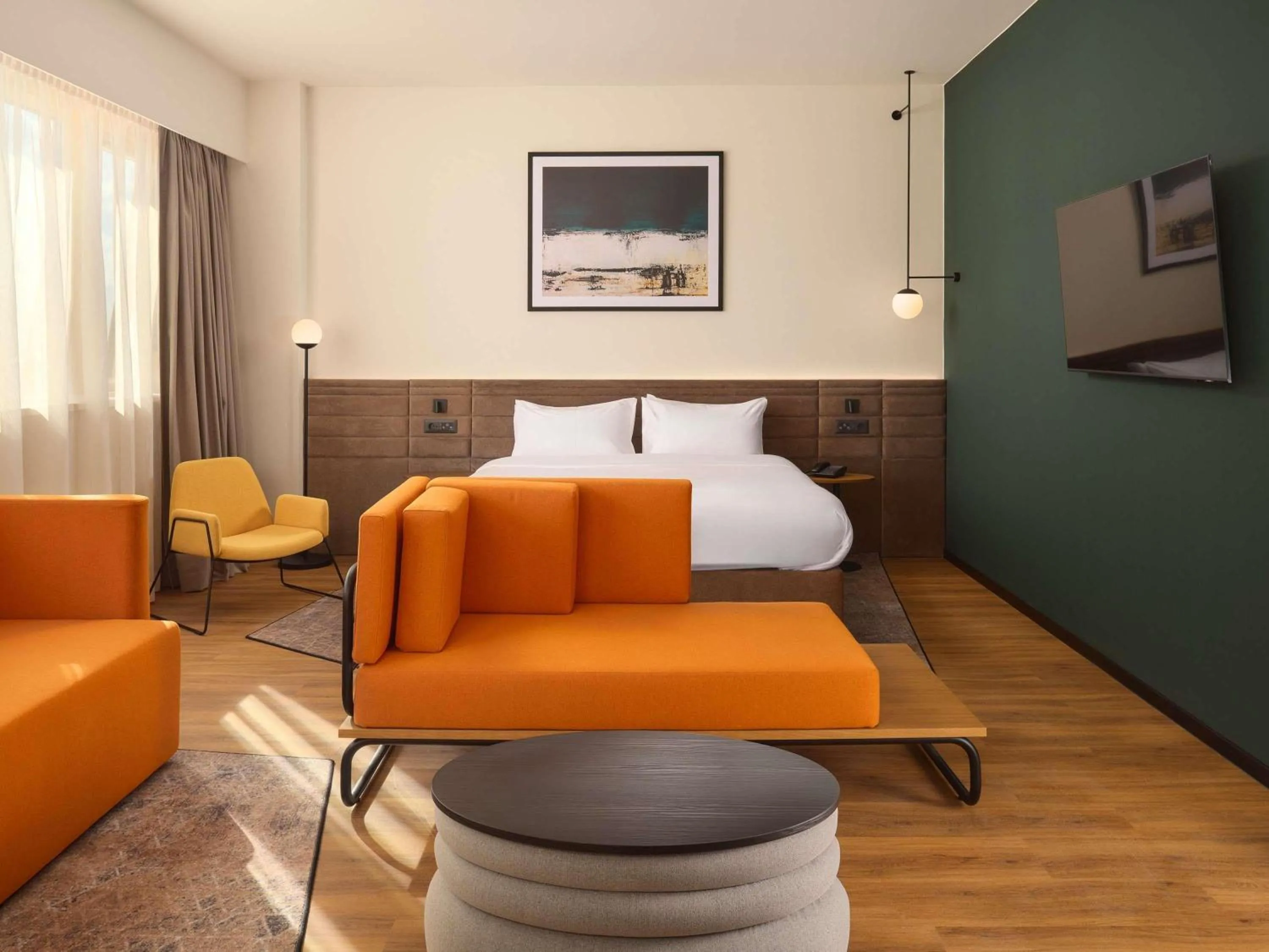 Bedroom, Bed in Novotel Zagreb