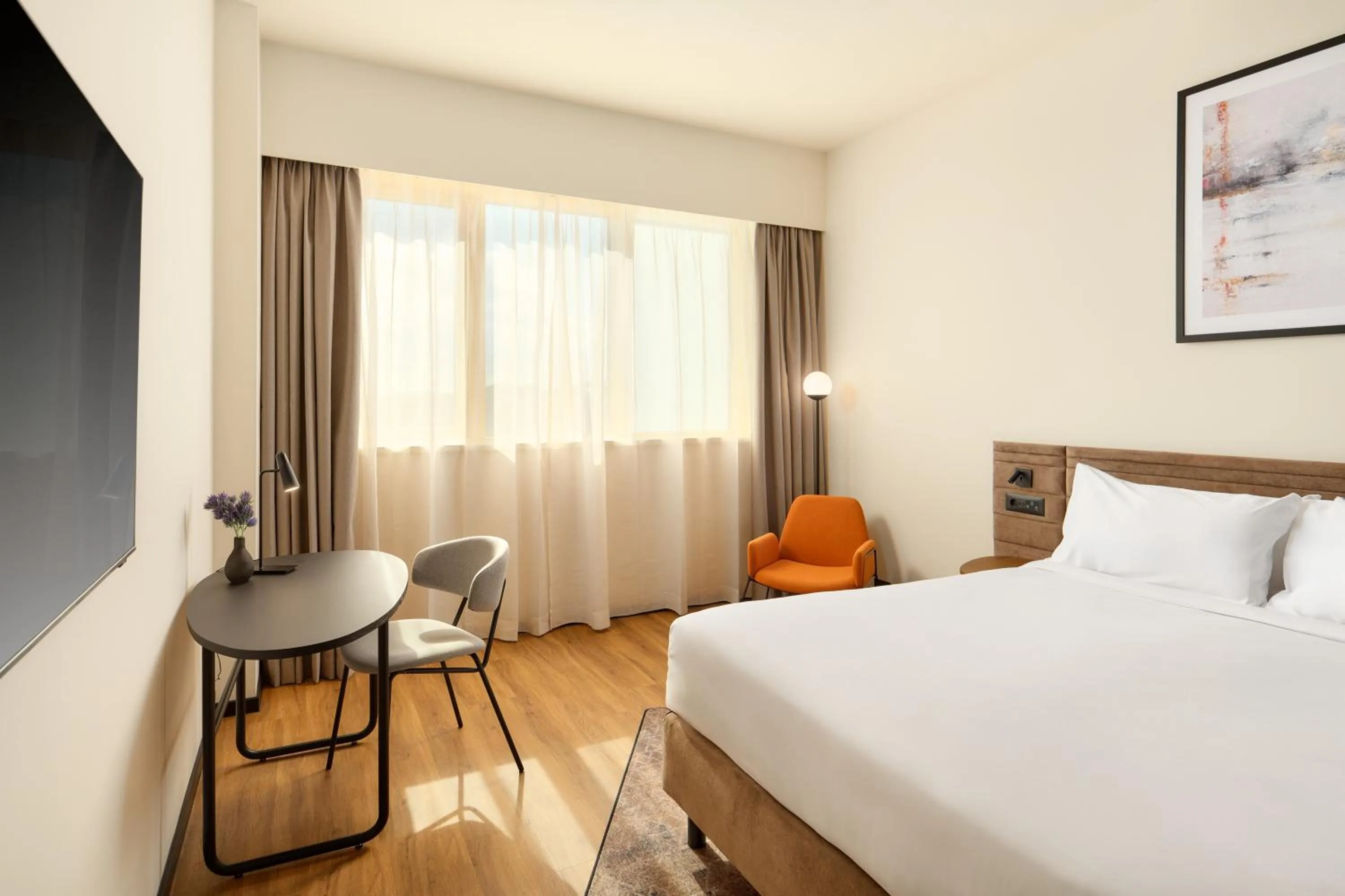 Bedroom, Bed in Novotel Zagreb