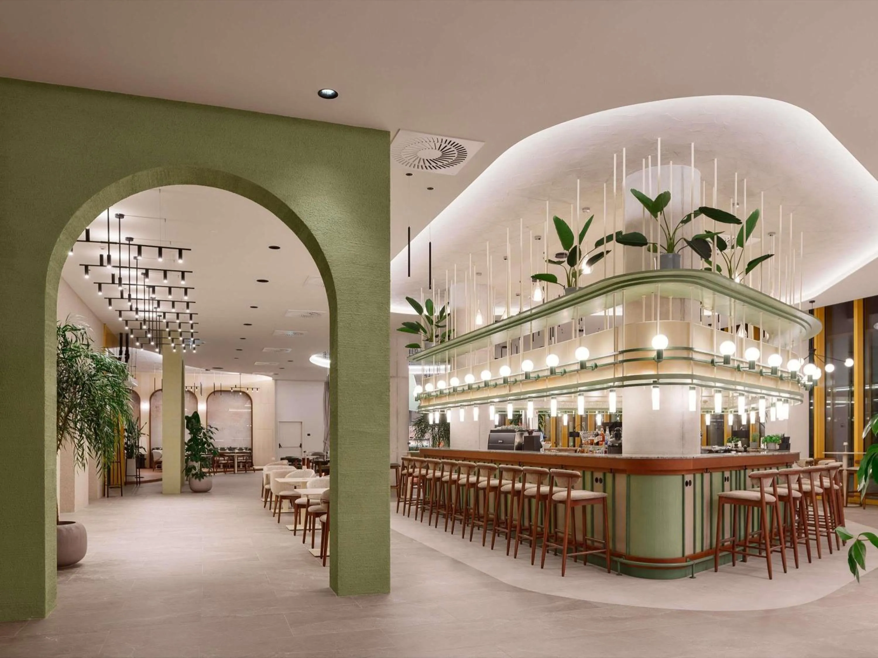 Property building in Novotel Zagreb