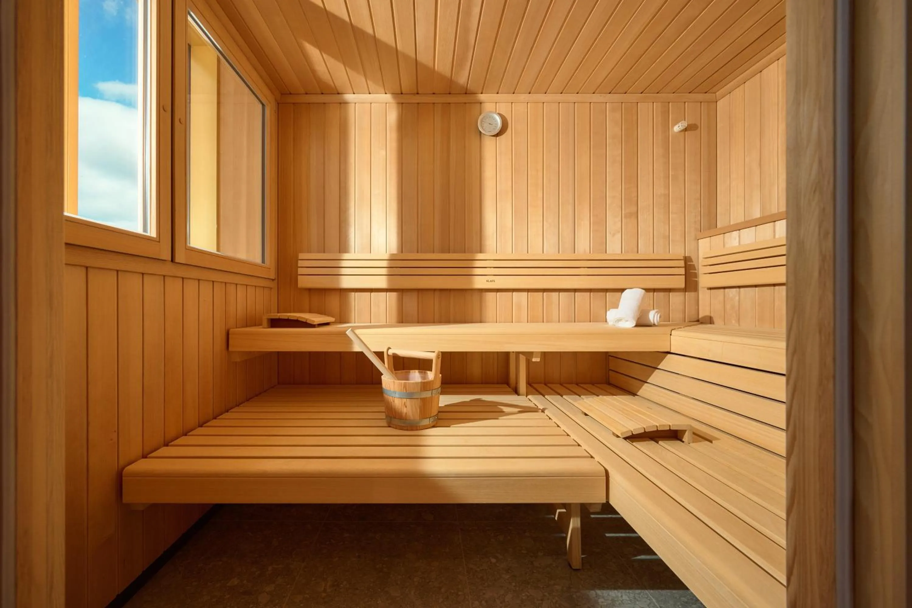 Sauna in Novotel Zagreb