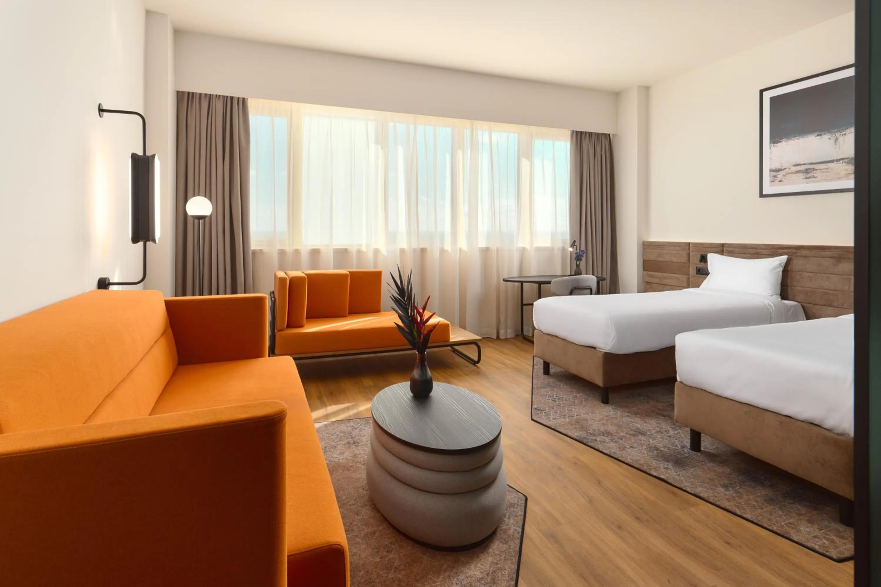 Bedroom, Bed in Novotel Zagreb