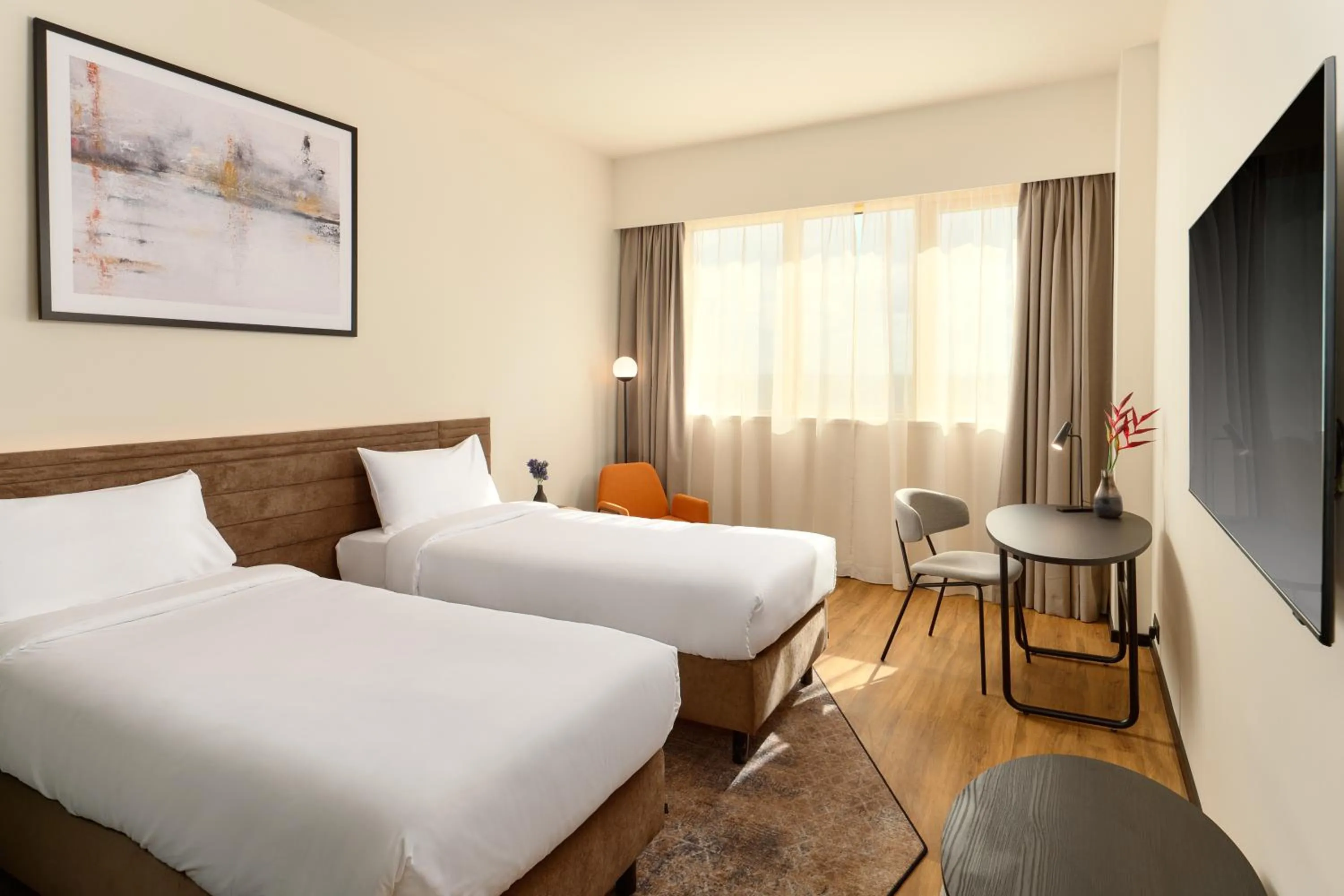 Bedroom, Bed in Novotel Zagreb