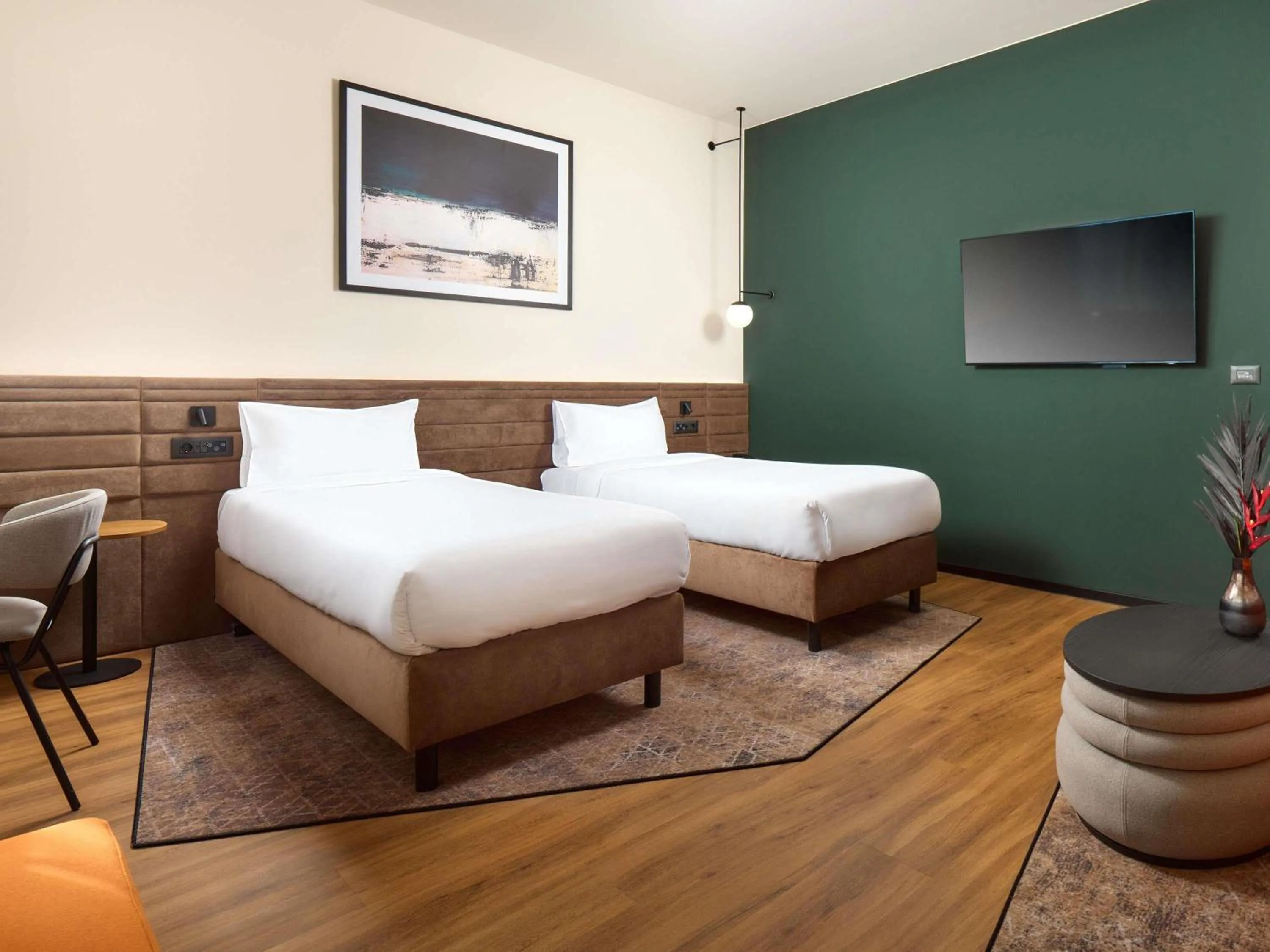 Bedroom, Bed in Novotel Zagreb