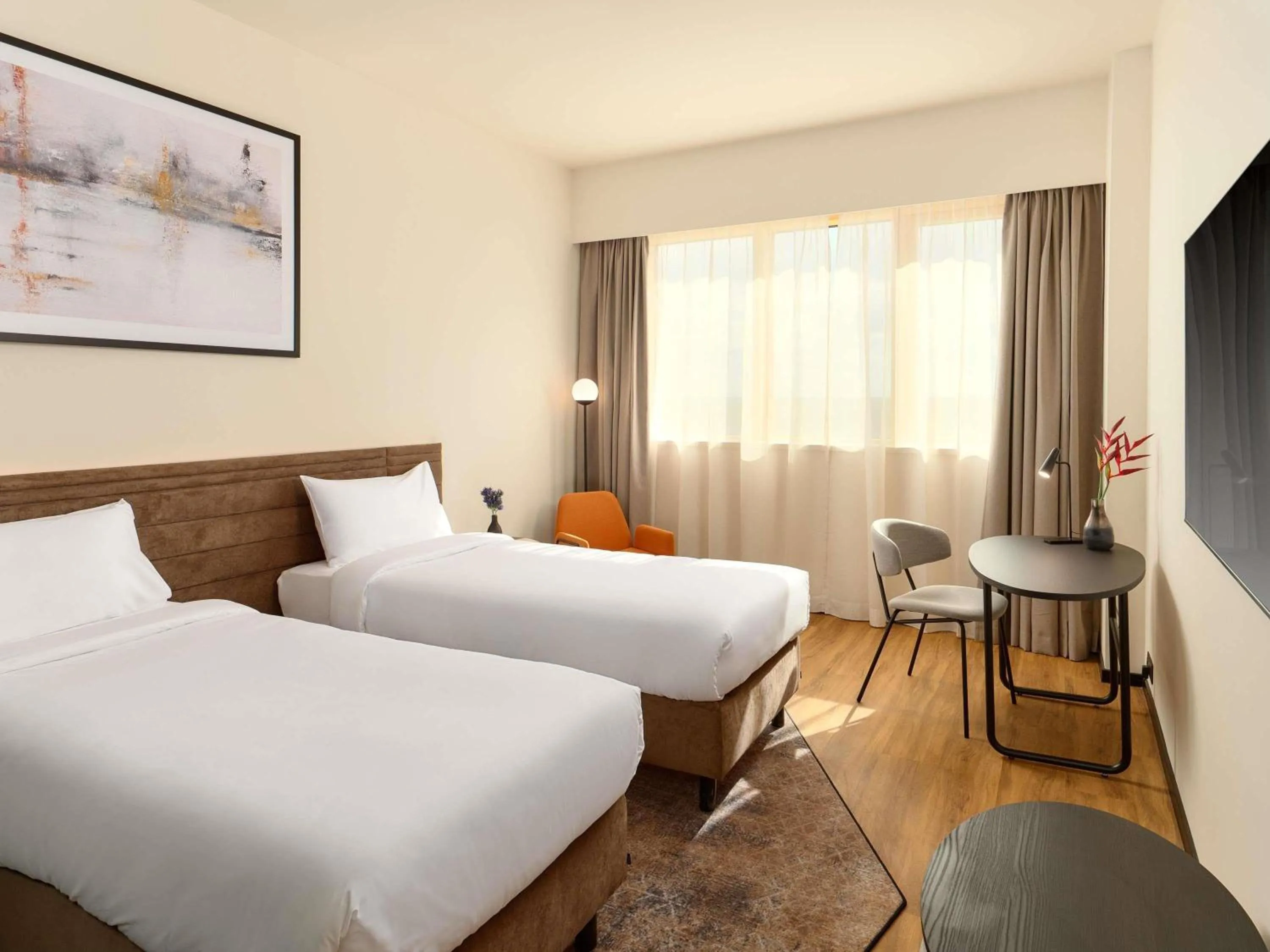 Bedroom, Bed in Novotel Zagreb