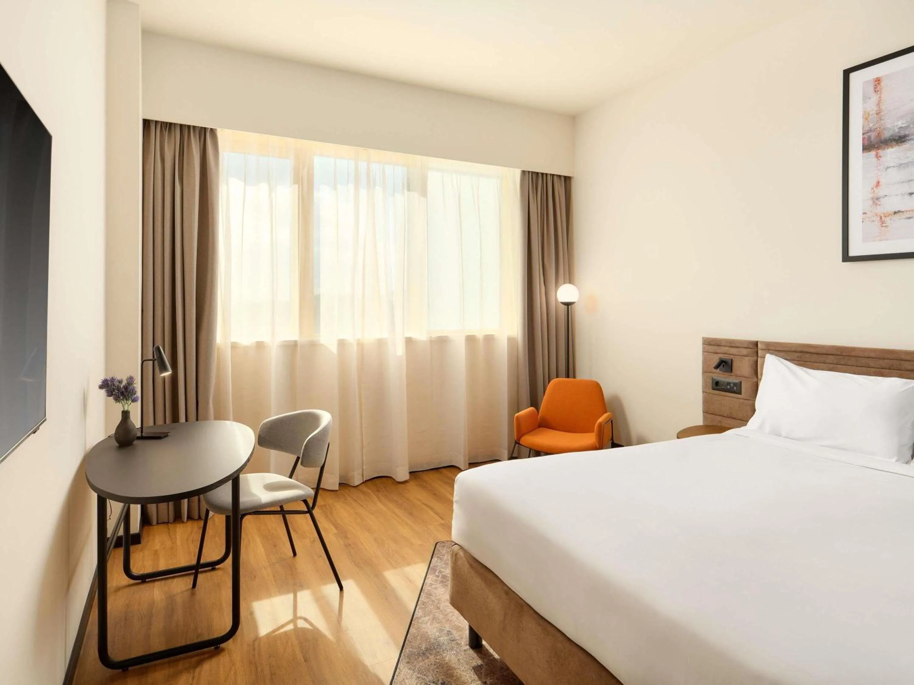 Bedroom, Bed in Novotel Zagreb