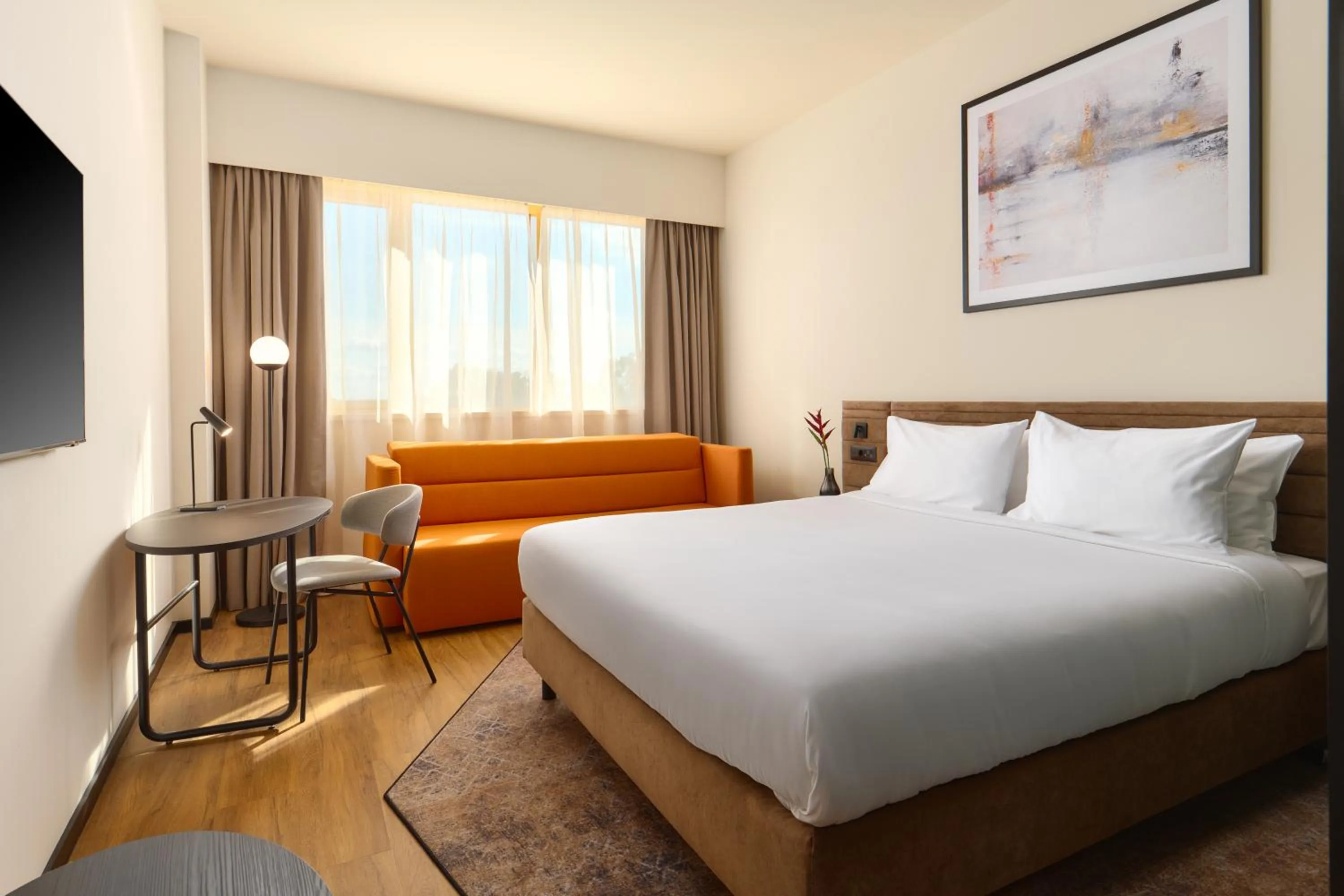 Bedroom, Bed in Novotel Zagreb