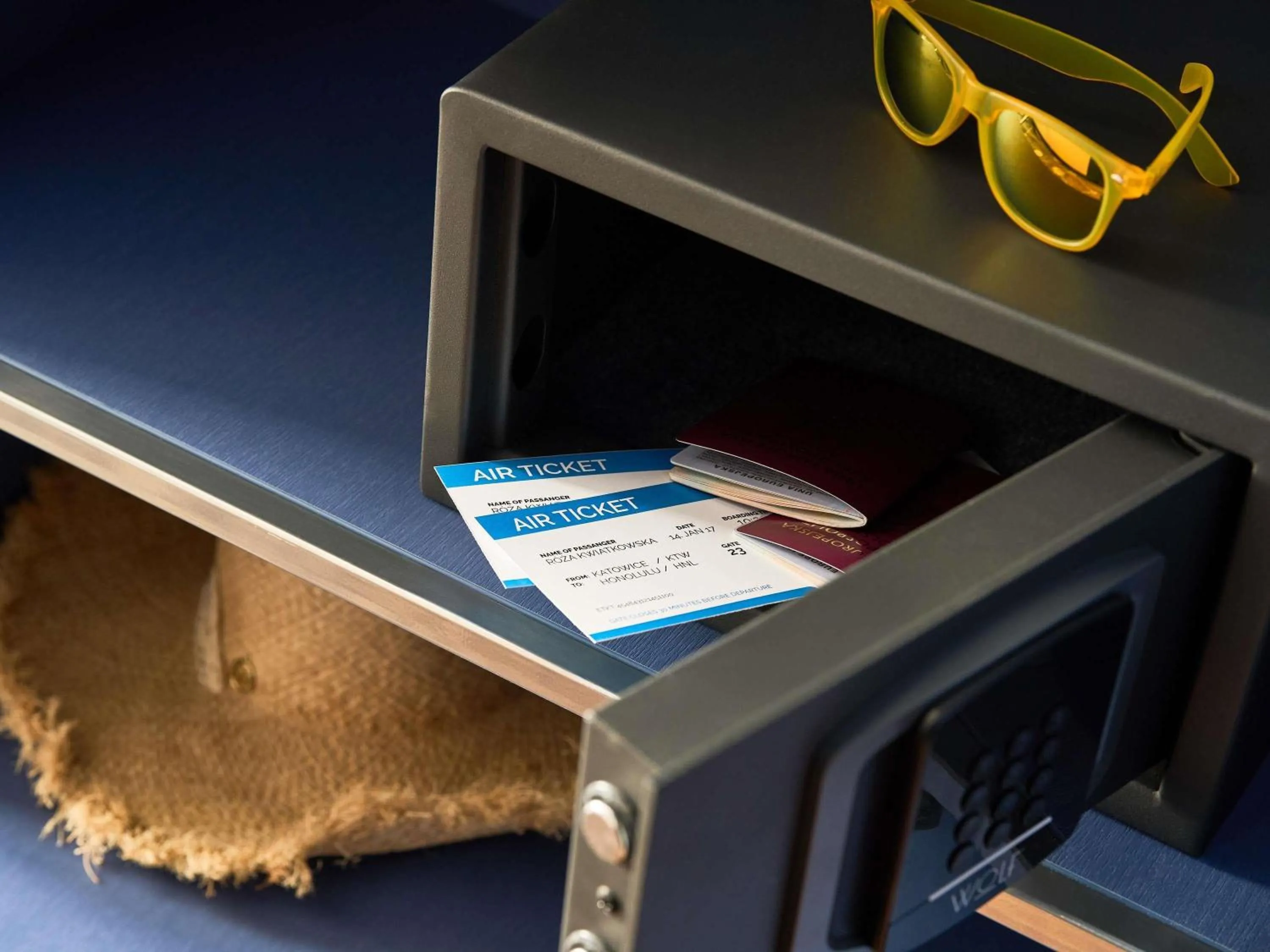 Bedroom in ibis Styles Katowice Airport