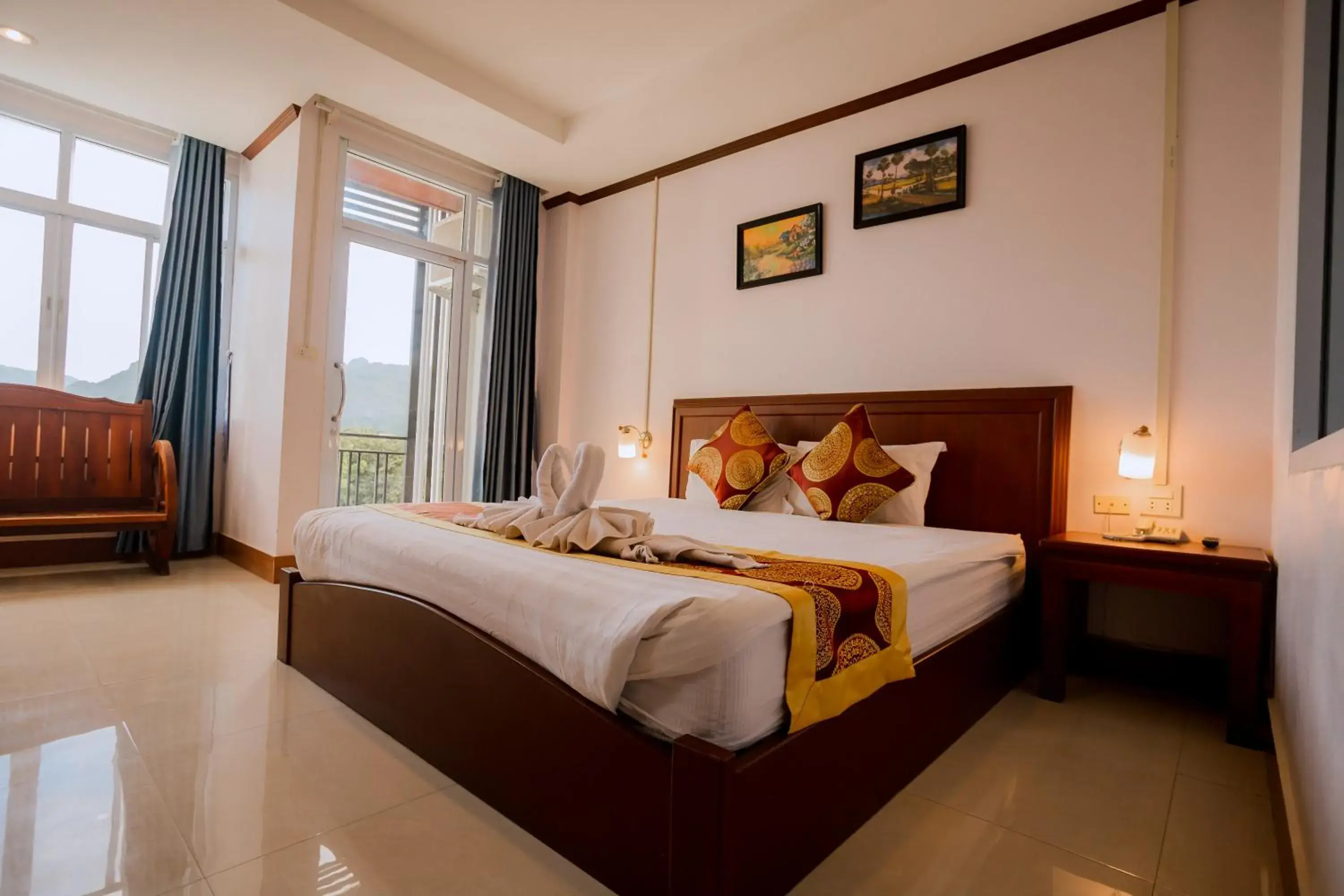 Double Room in Vilayvong Hotel Double Room in Vilayvong Hotel