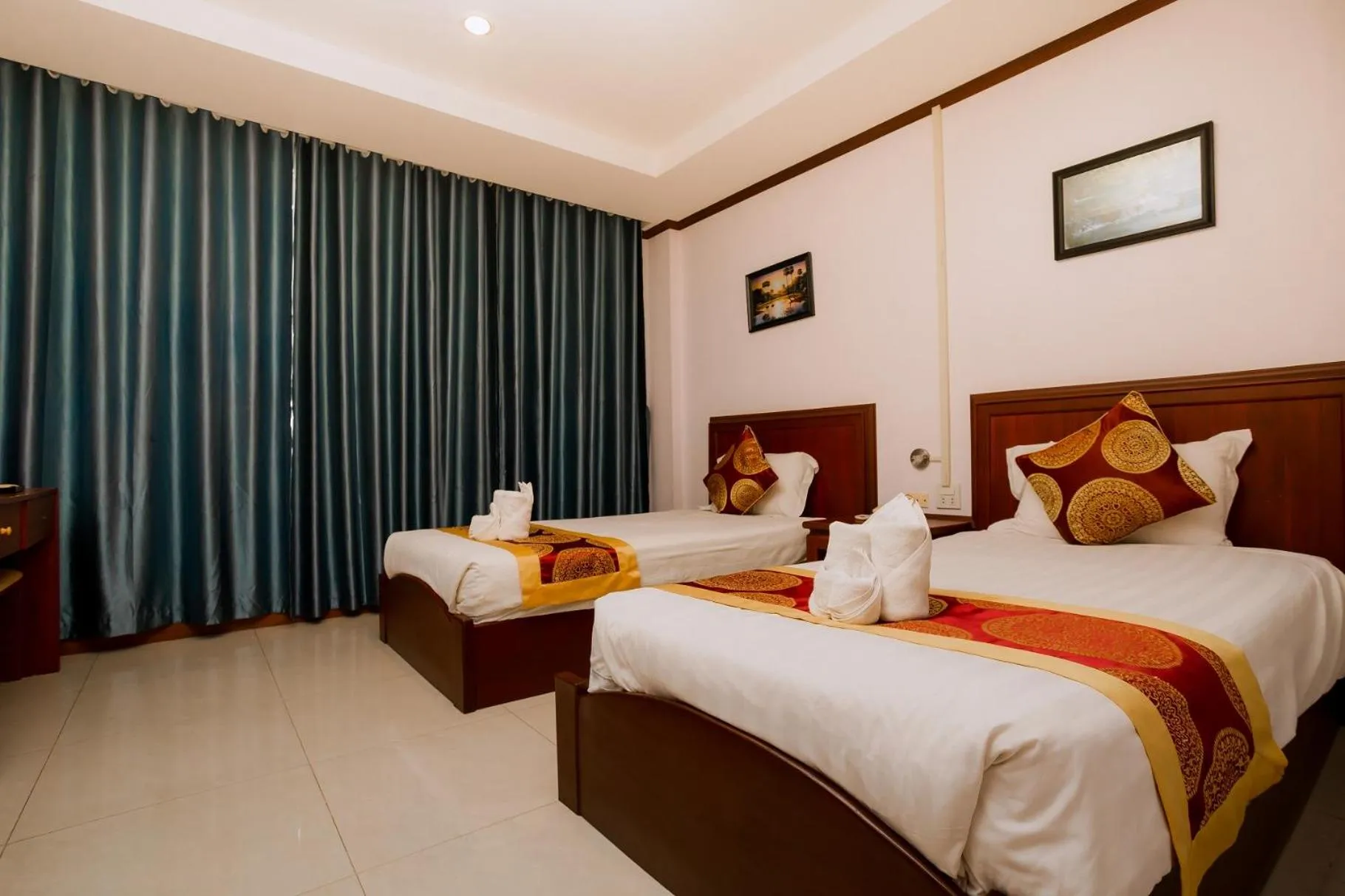 Bedroom, Bed in Vilayvong Hotel