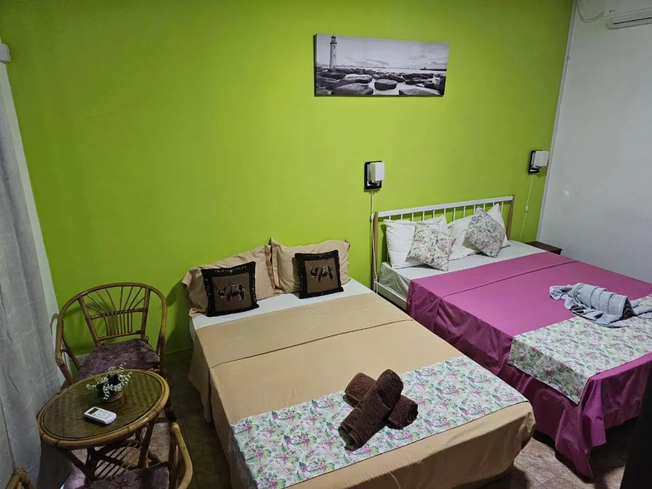 Bed in LeBovallon B&B