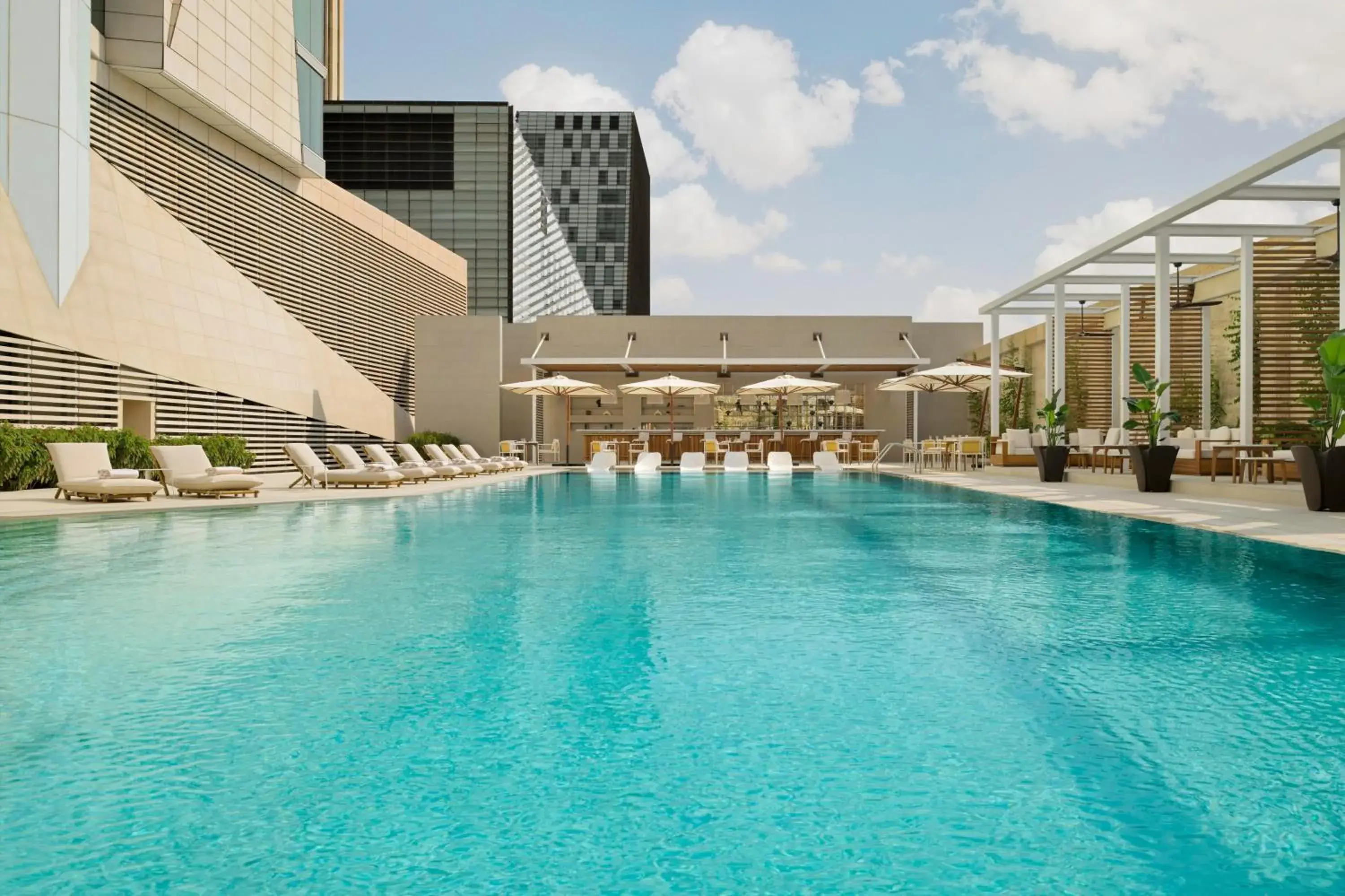 Swimming pool in Kimpton KAFD Riyadh by IHG Swimming pool in Kimpton KAFD Riyadh by IHG