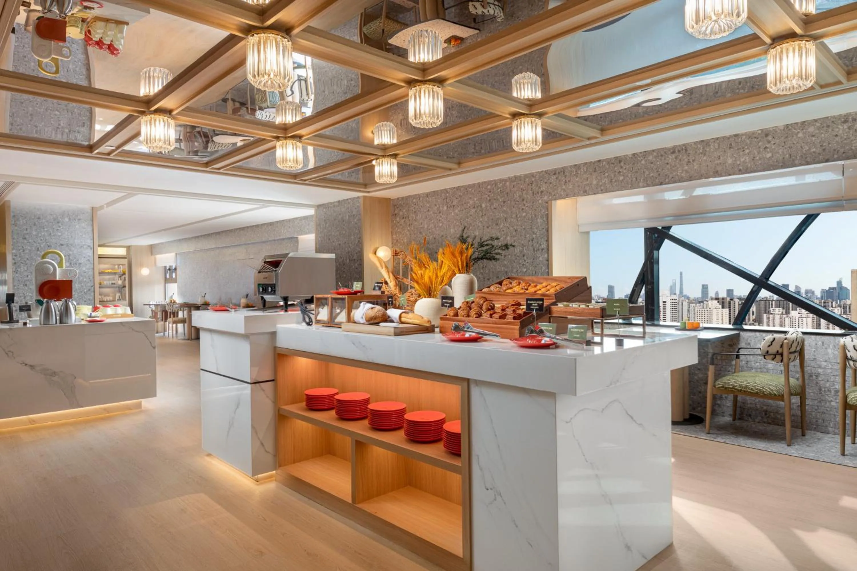 Restaurant/places to eat in Atwell Suites Shanghai by IHG, Wuning Road Global Harbor Branch
