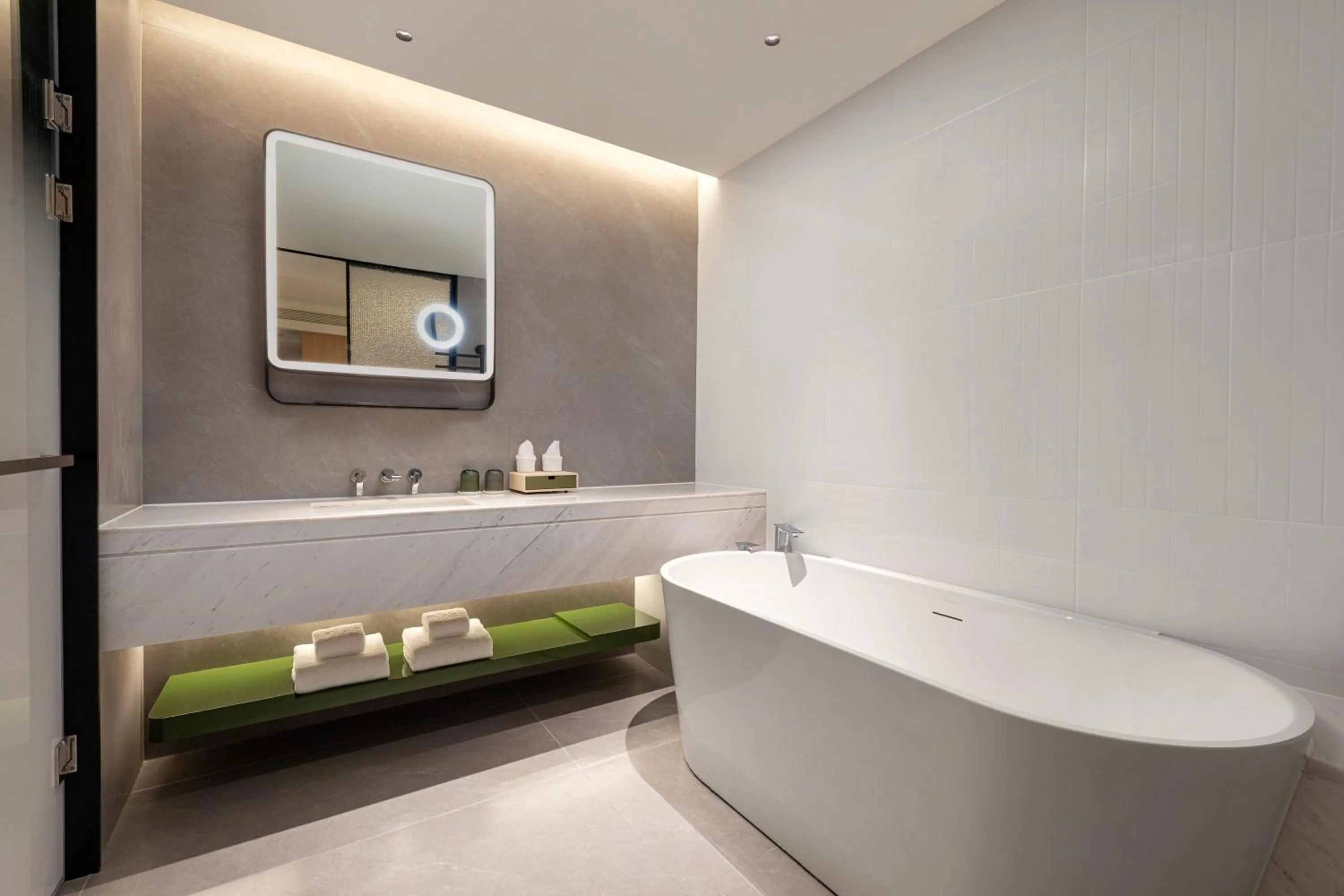 Bathroom in Atwell Suites Shanghai by IHG, Wuning Road Global Harbor Branch