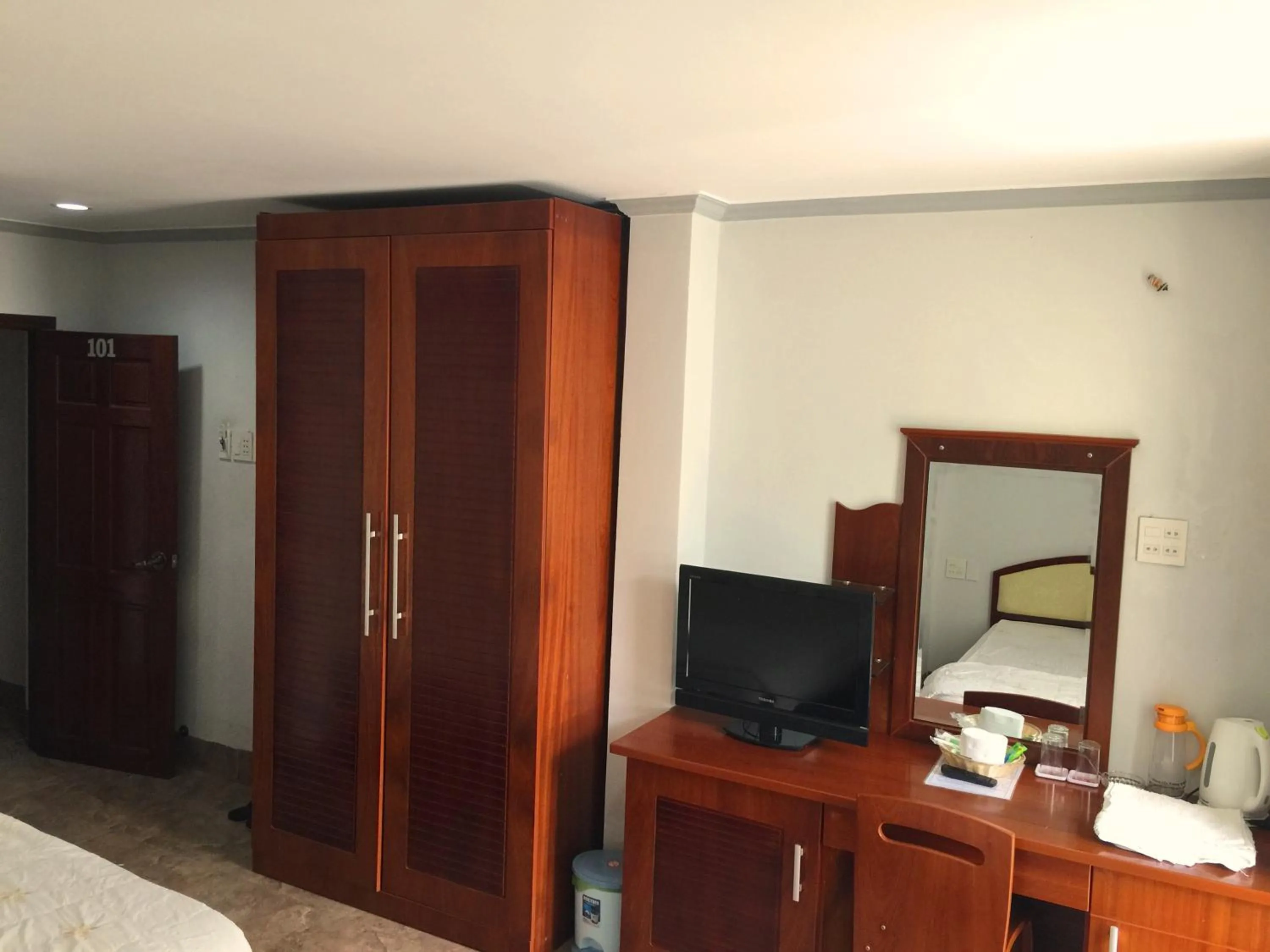 Bedroom, Bed in Number One Hotel