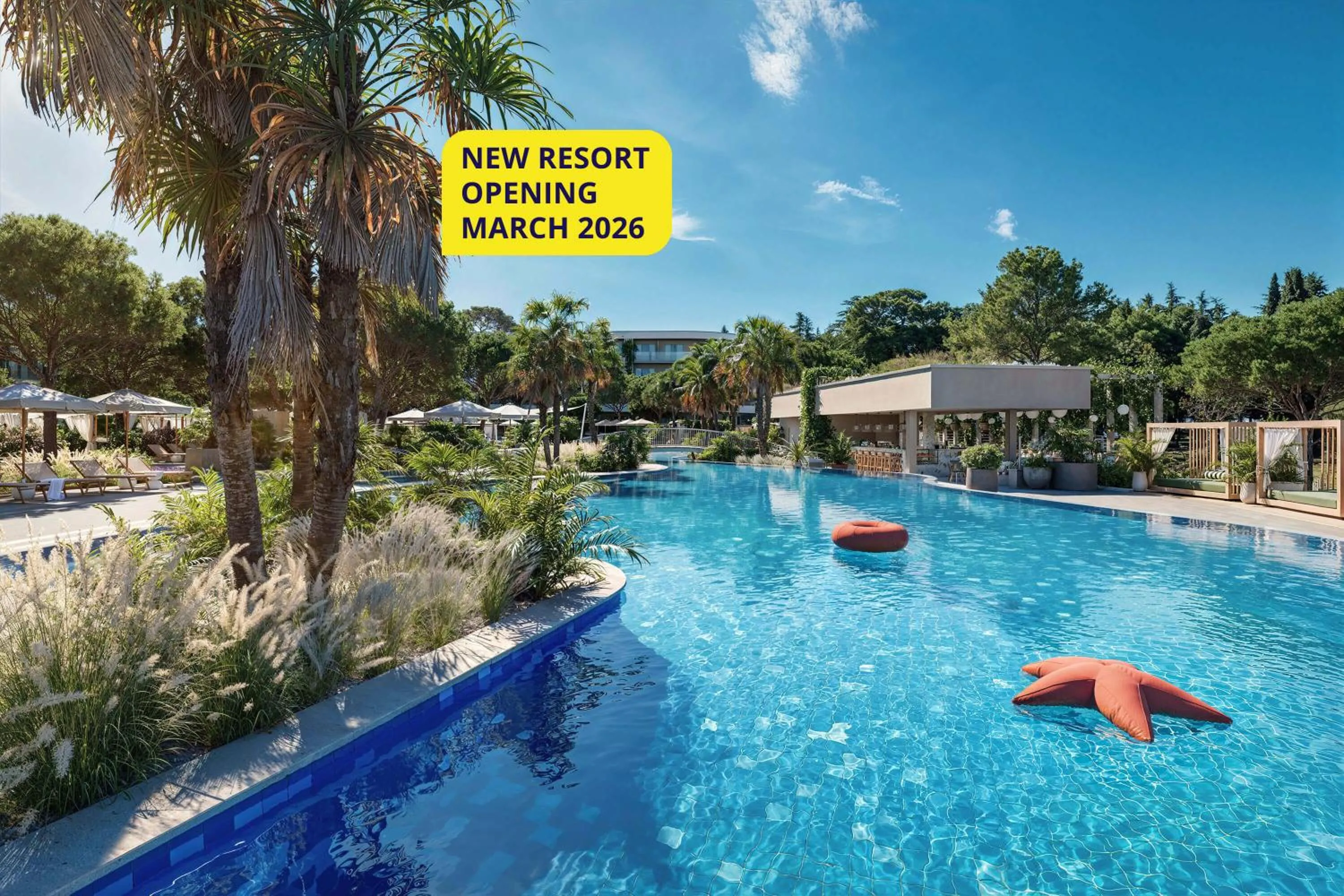 Swimming pool in Pical Resort, Valamar Collection