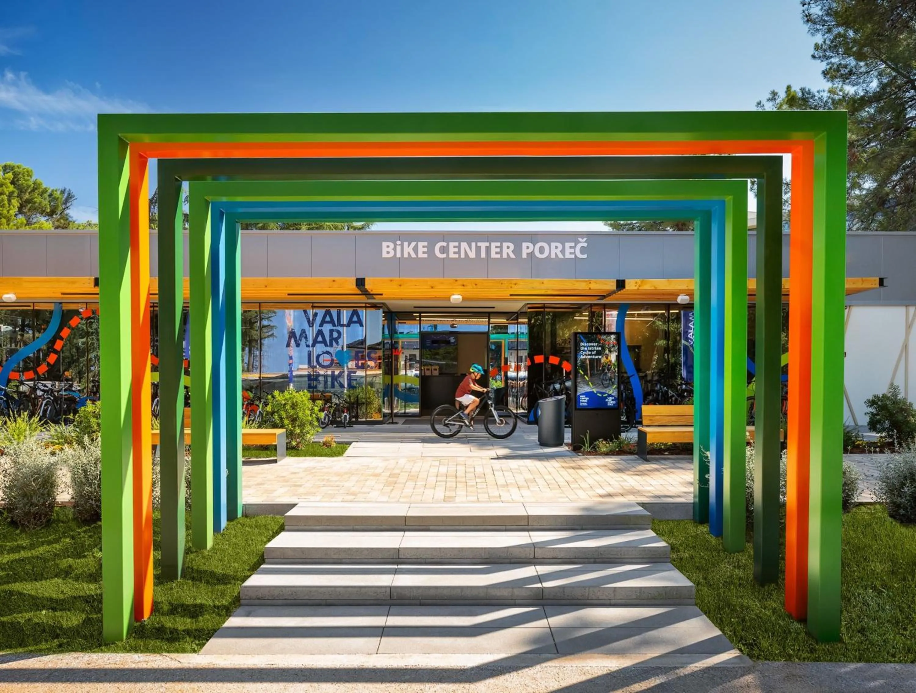 Cycling in Pical Resort, Valamar Collection