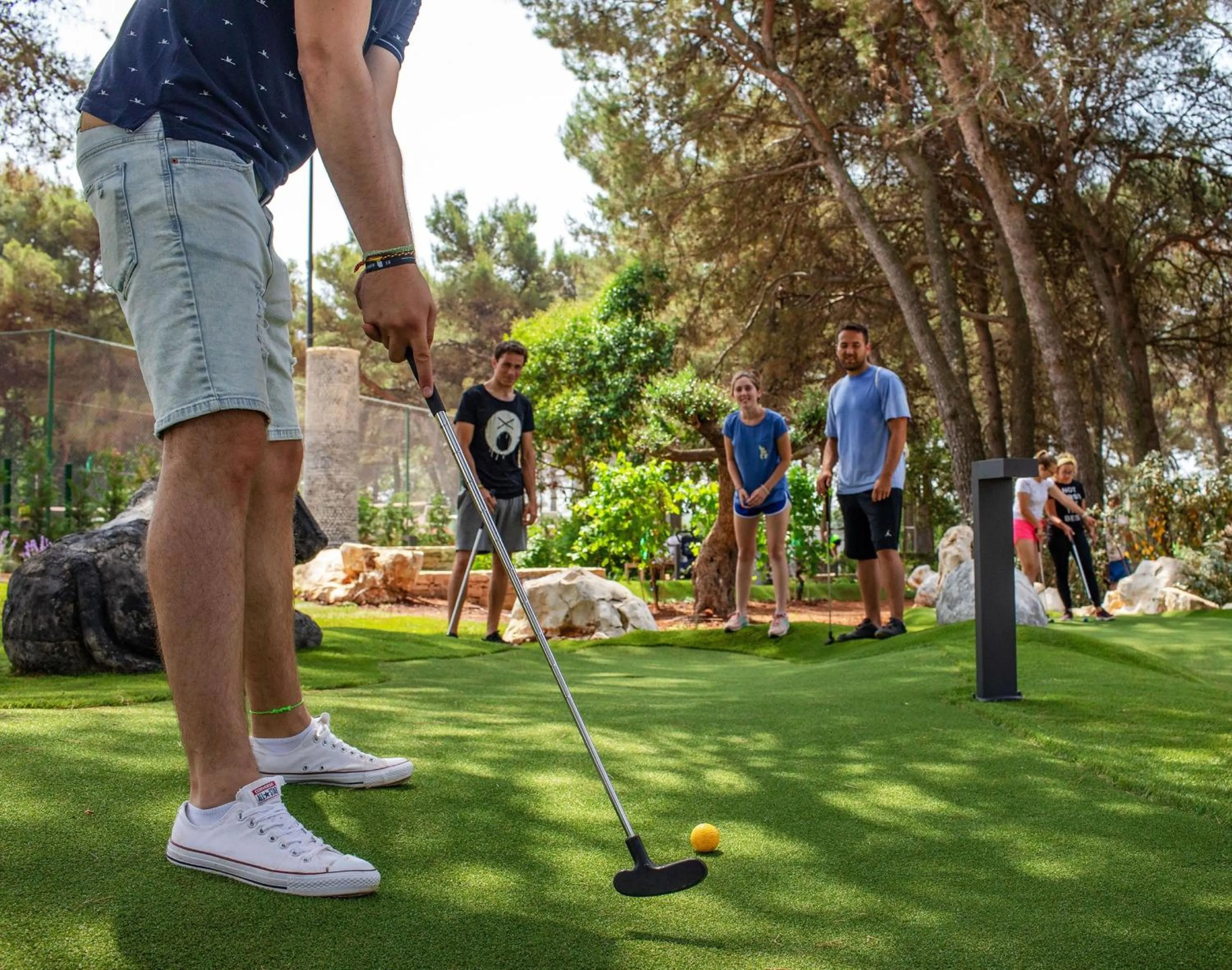 Minigolf in Pical Resort, Valamar Collection