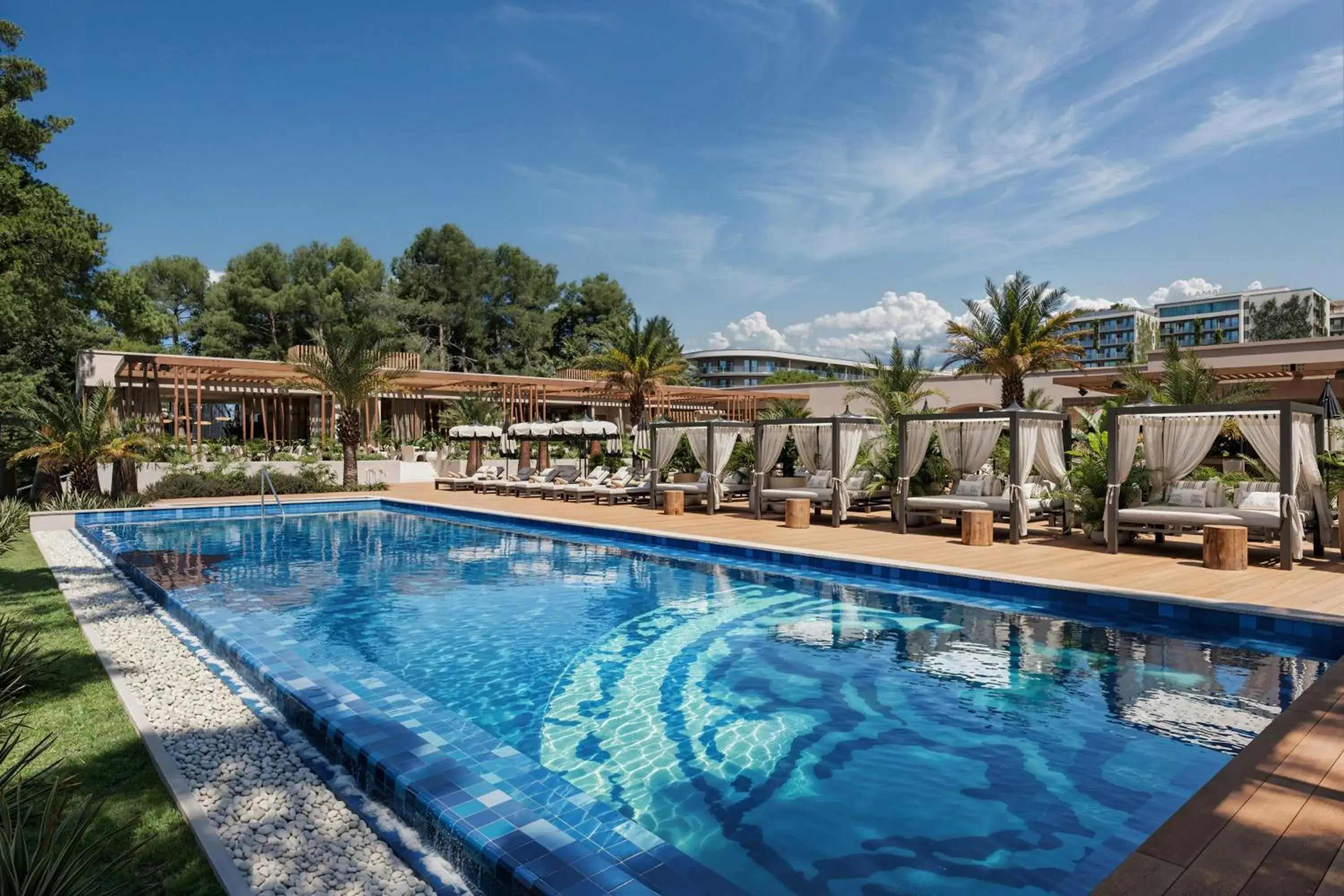 Swimming pool in Pical Resort, Valamar Collection Swimming pool in Pical Resort, Valamar Collection