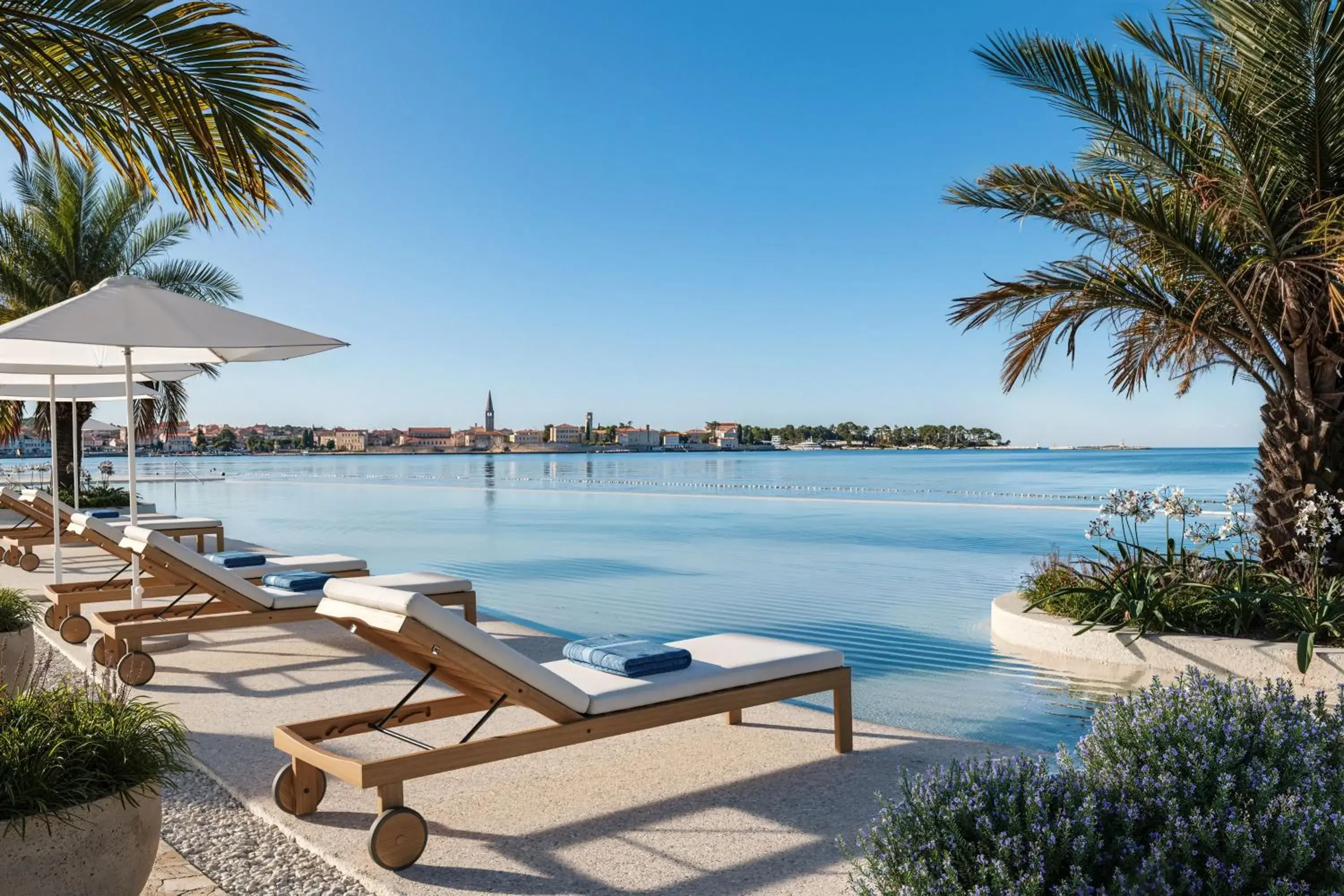 Swimming pool in Pical Resort, Valamar Collection Swimming pool in Pical Resort, Valamar Collection