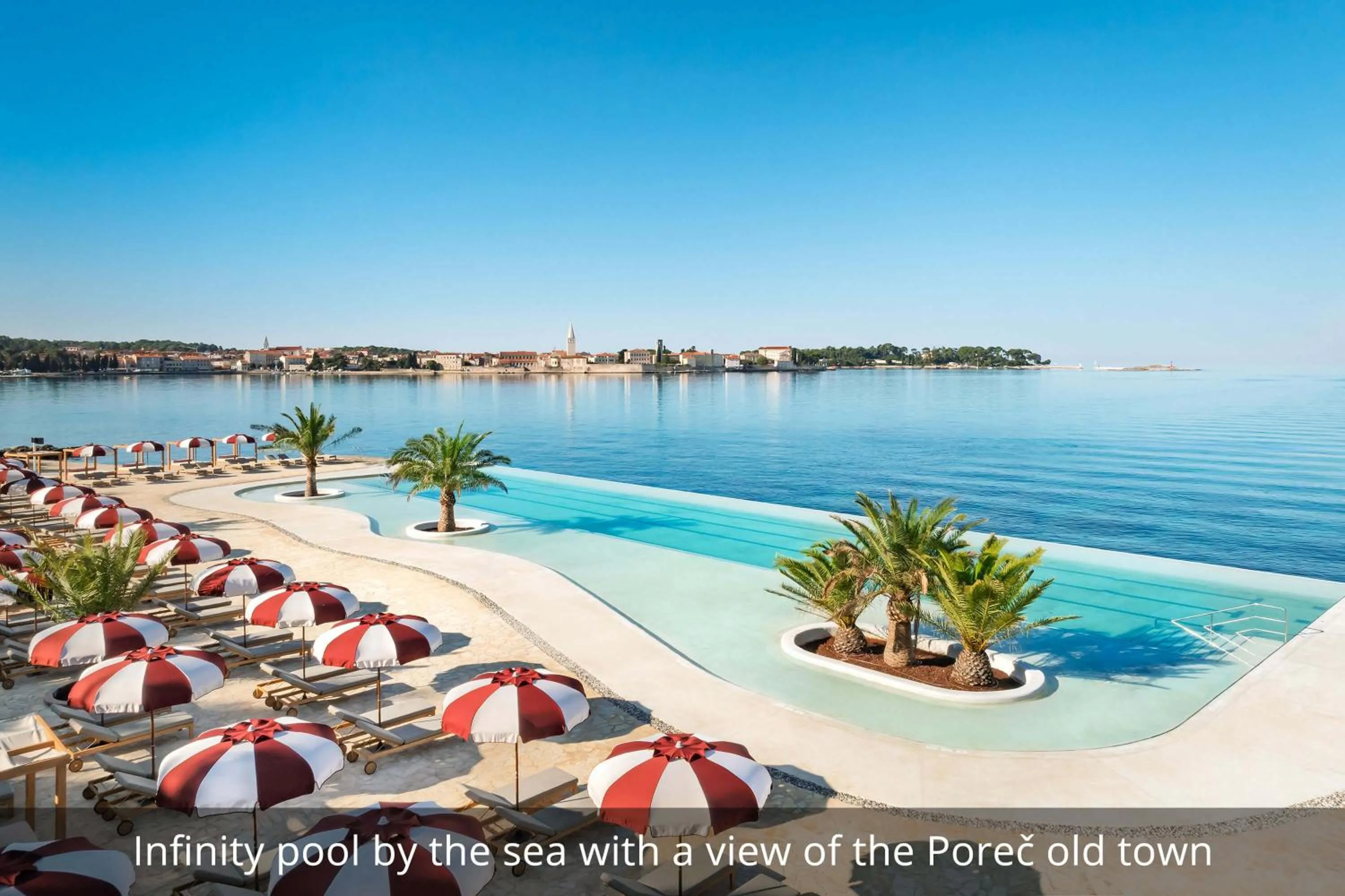 Swimming pool in Pical Resort, Valamar Collection