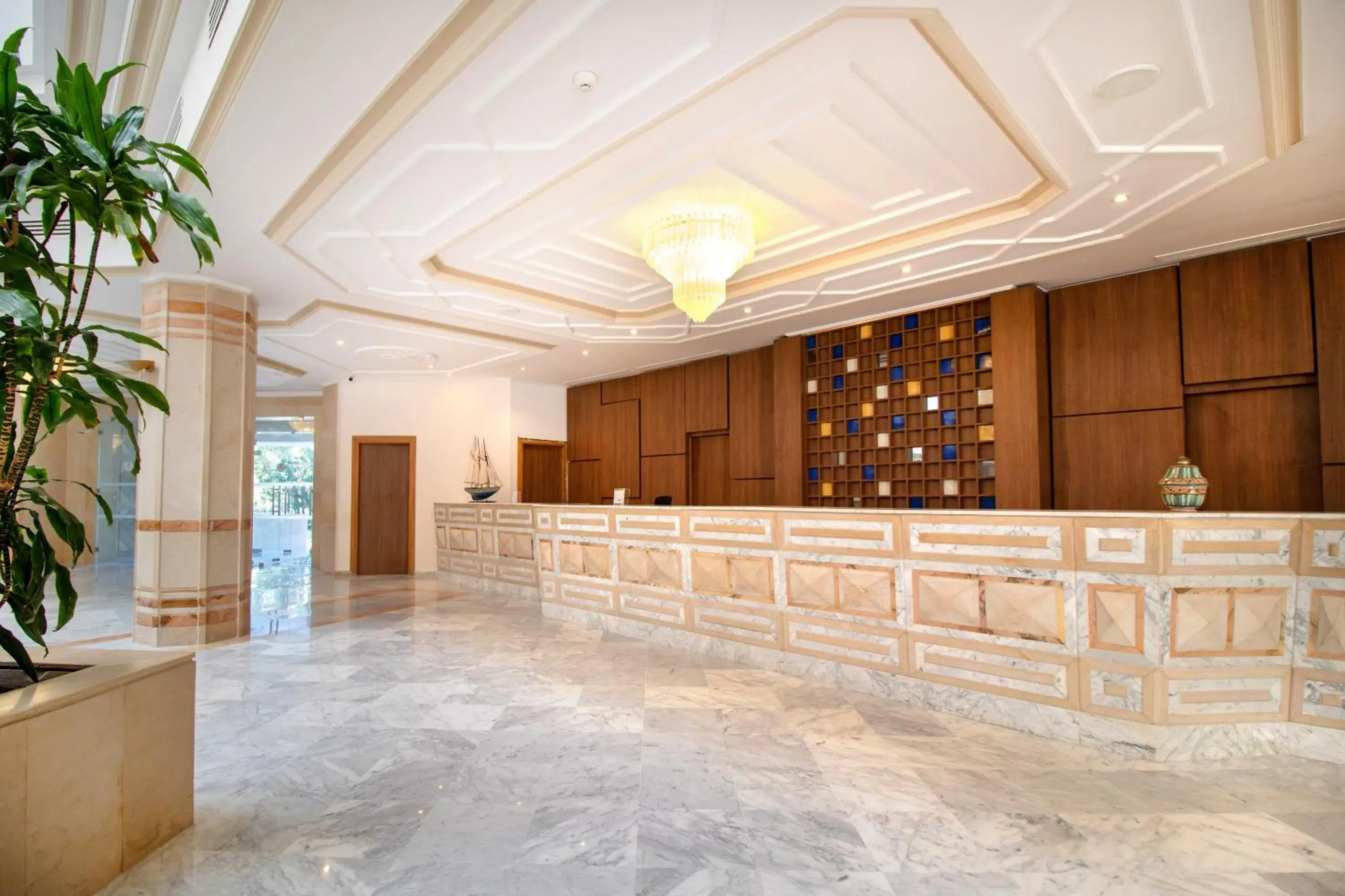 Lobby or reception in Sol Azur Lobby or reception in Sol Azur