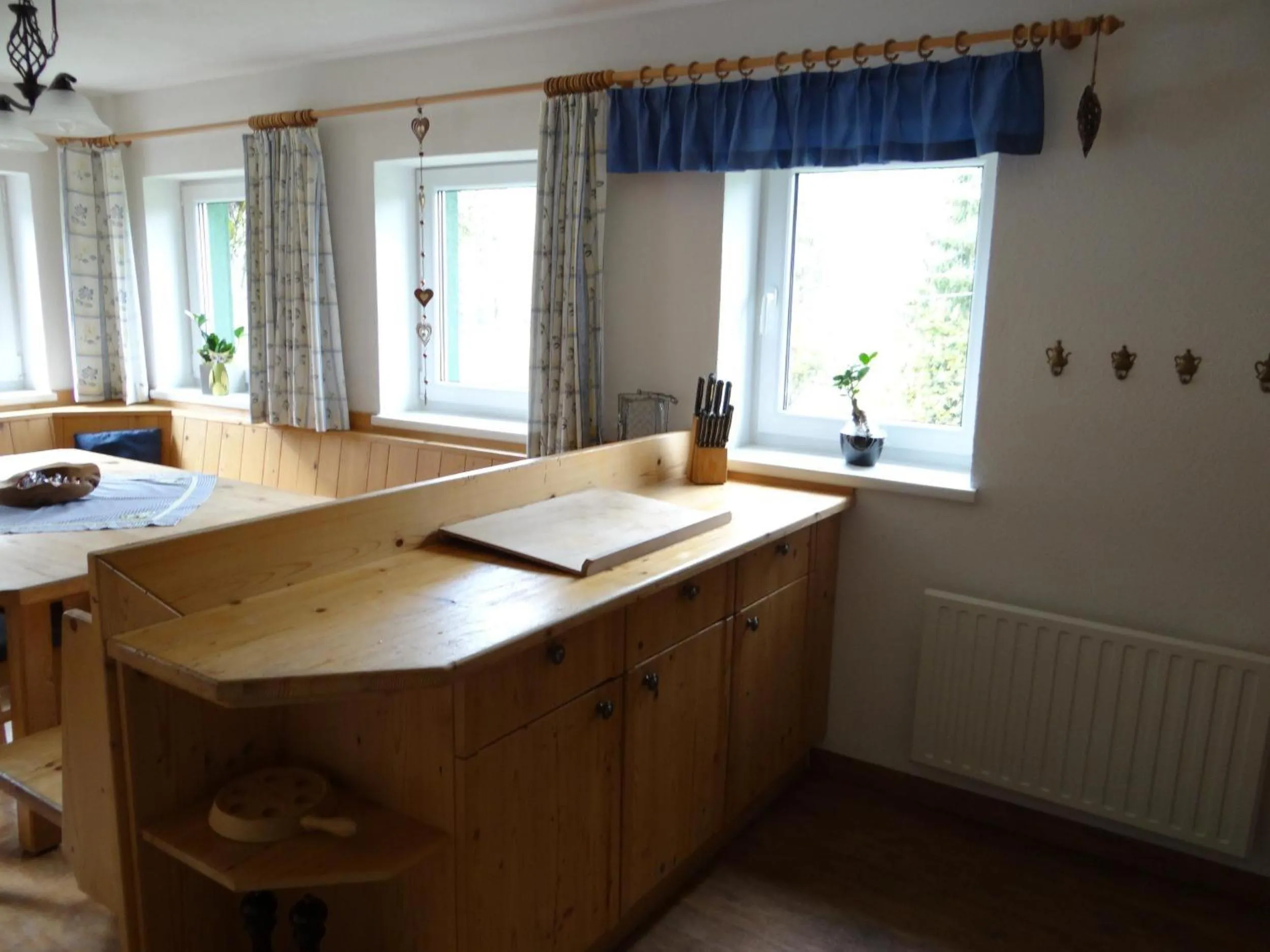 Kitchen or kitchenette in Ferienhaus Lemberger
