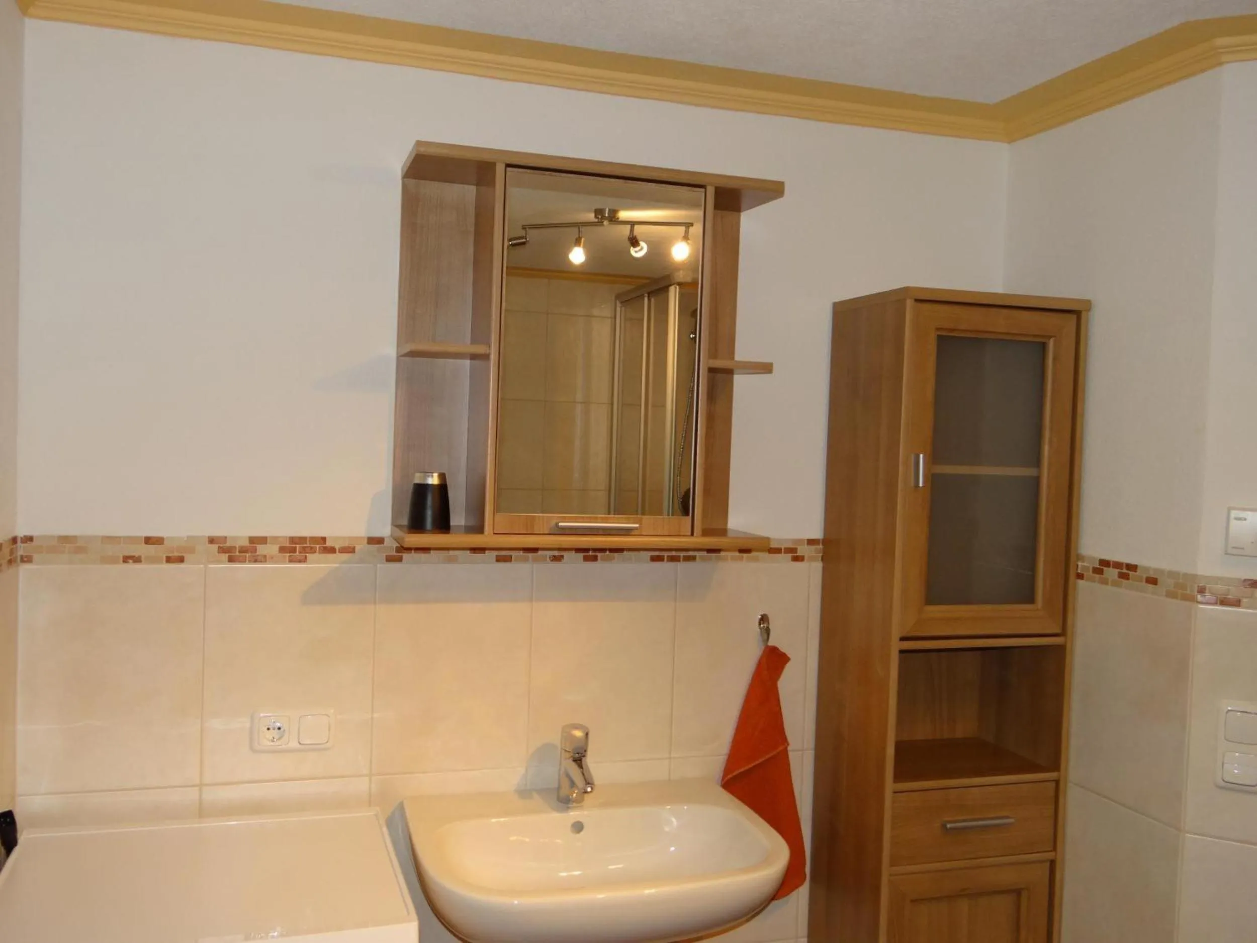 Bathroom in Ferienhaus Lemberger