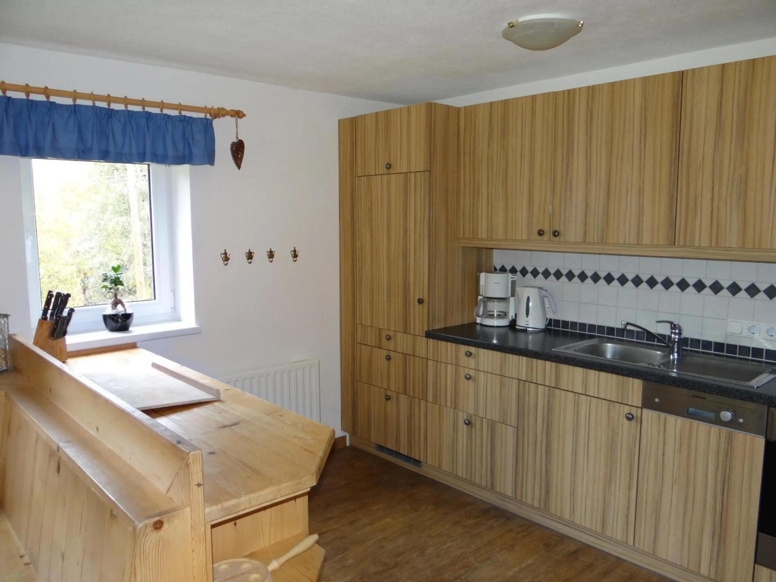 Kitchen or kitchenette in Ferienhaus Lemberger