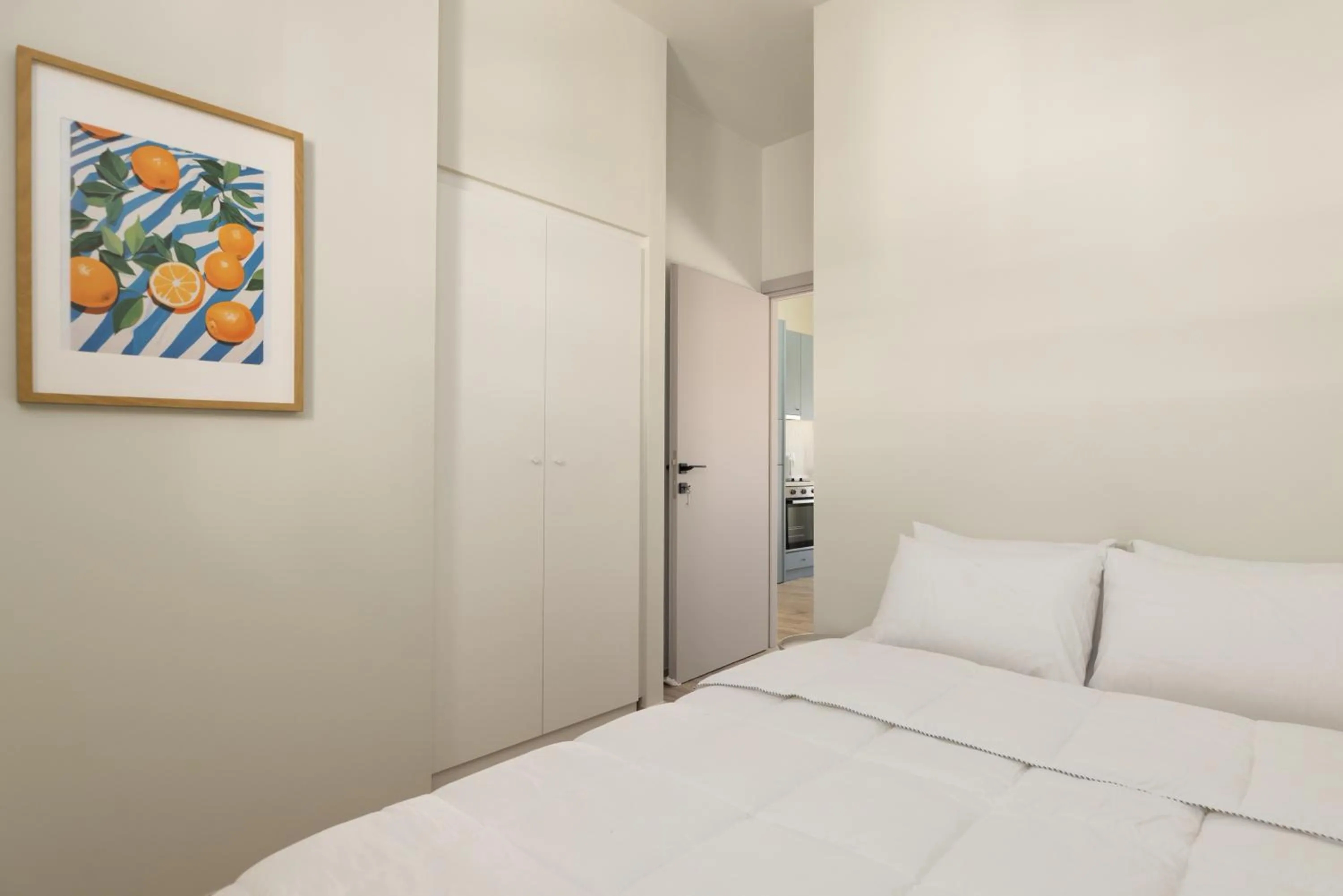 Bedroom, Bed in Celine Volos by halu! Cozy apartments in the center